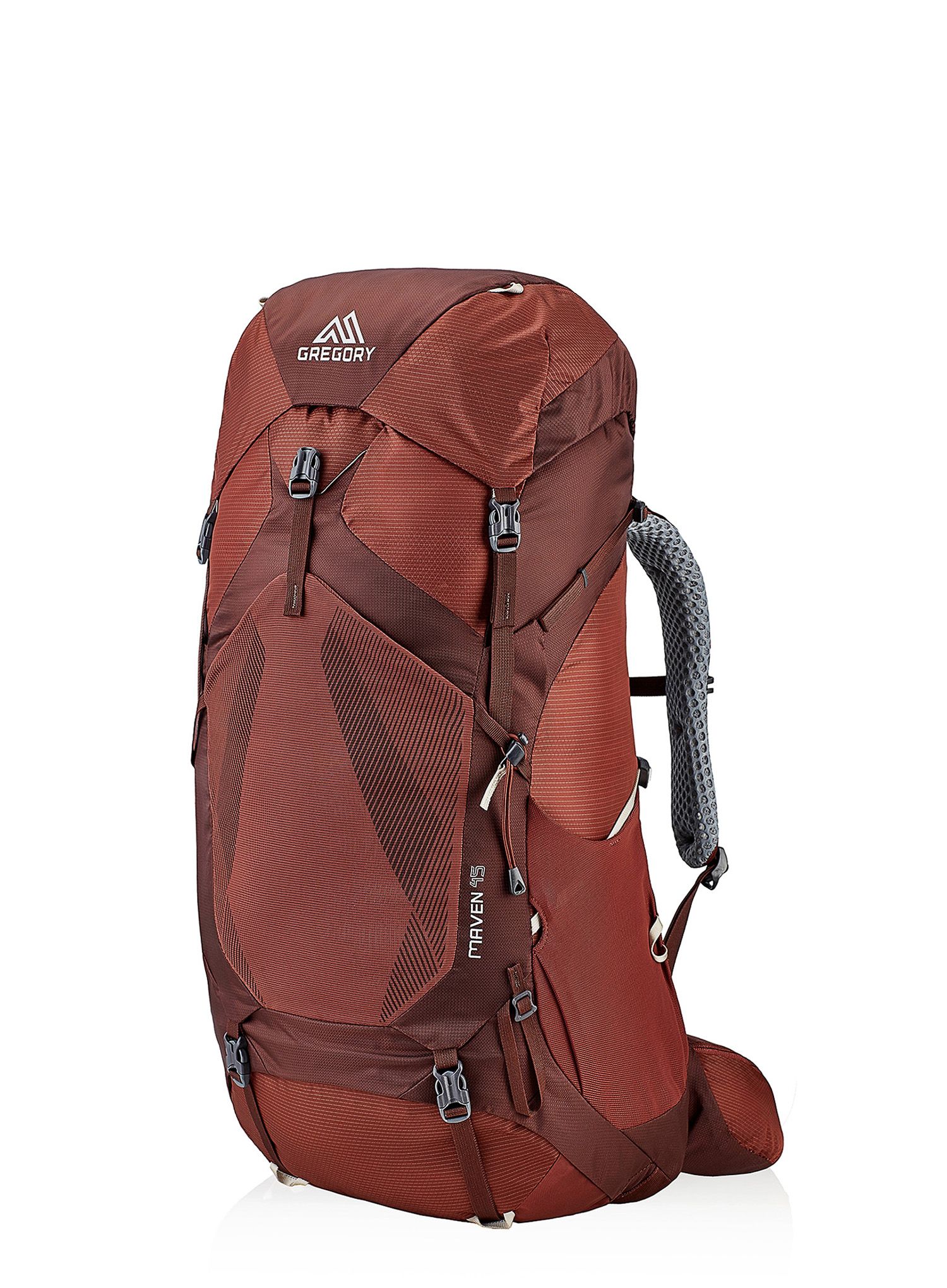 Ženski trekking ruksak Gregory Maven 45 - rosewood red