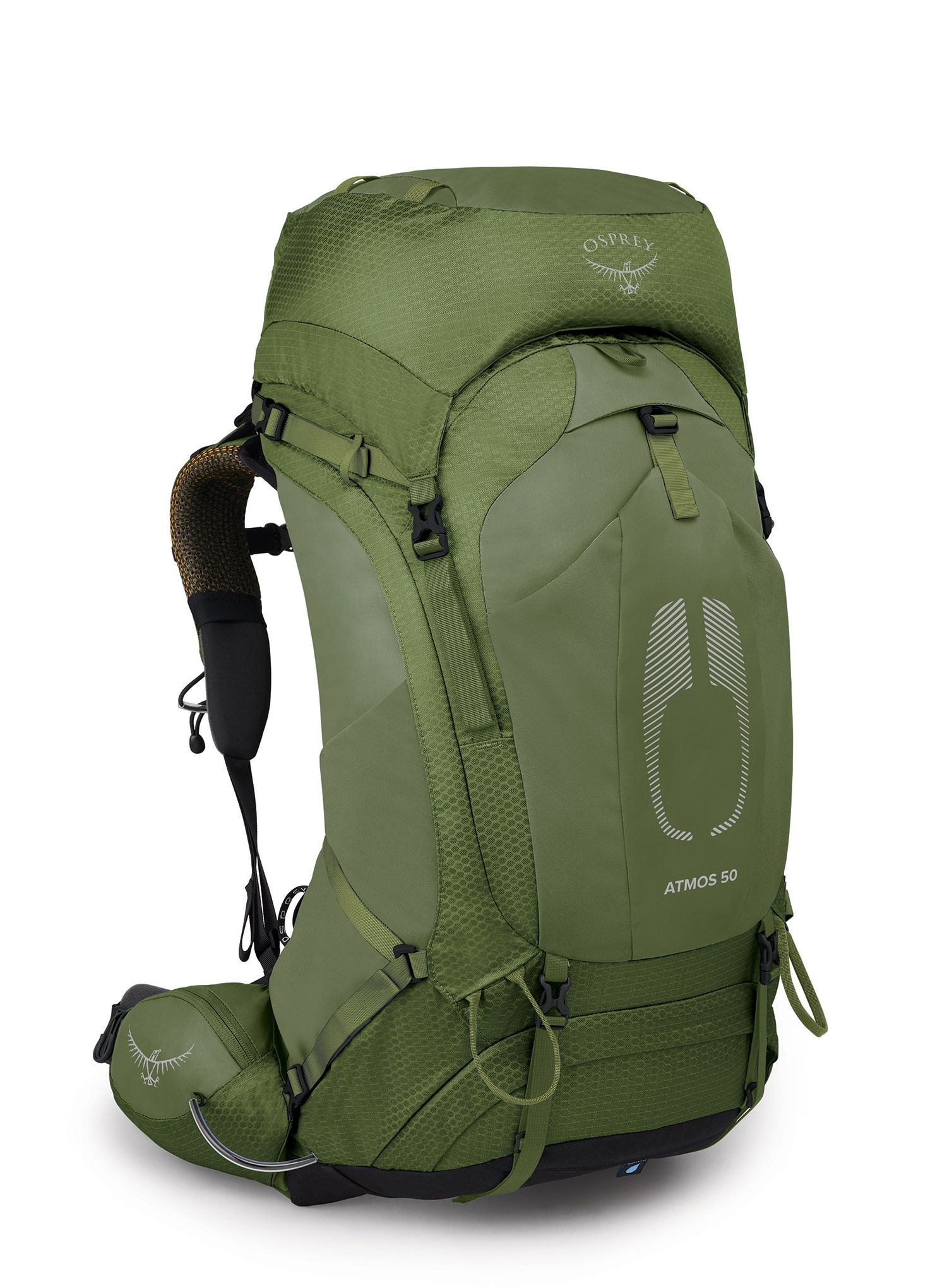 Trekking ruksak Osprey Atmos AG 50 - mythical green