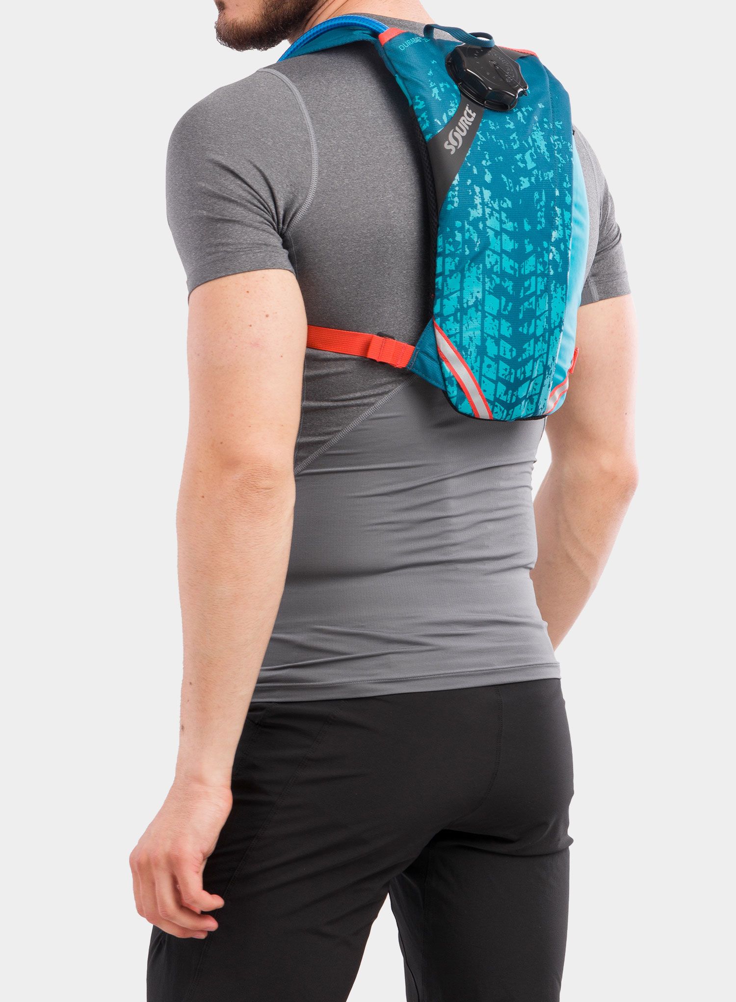 Ruksak s mijehom za vodu Source Durabag Pro 2L - coral blue