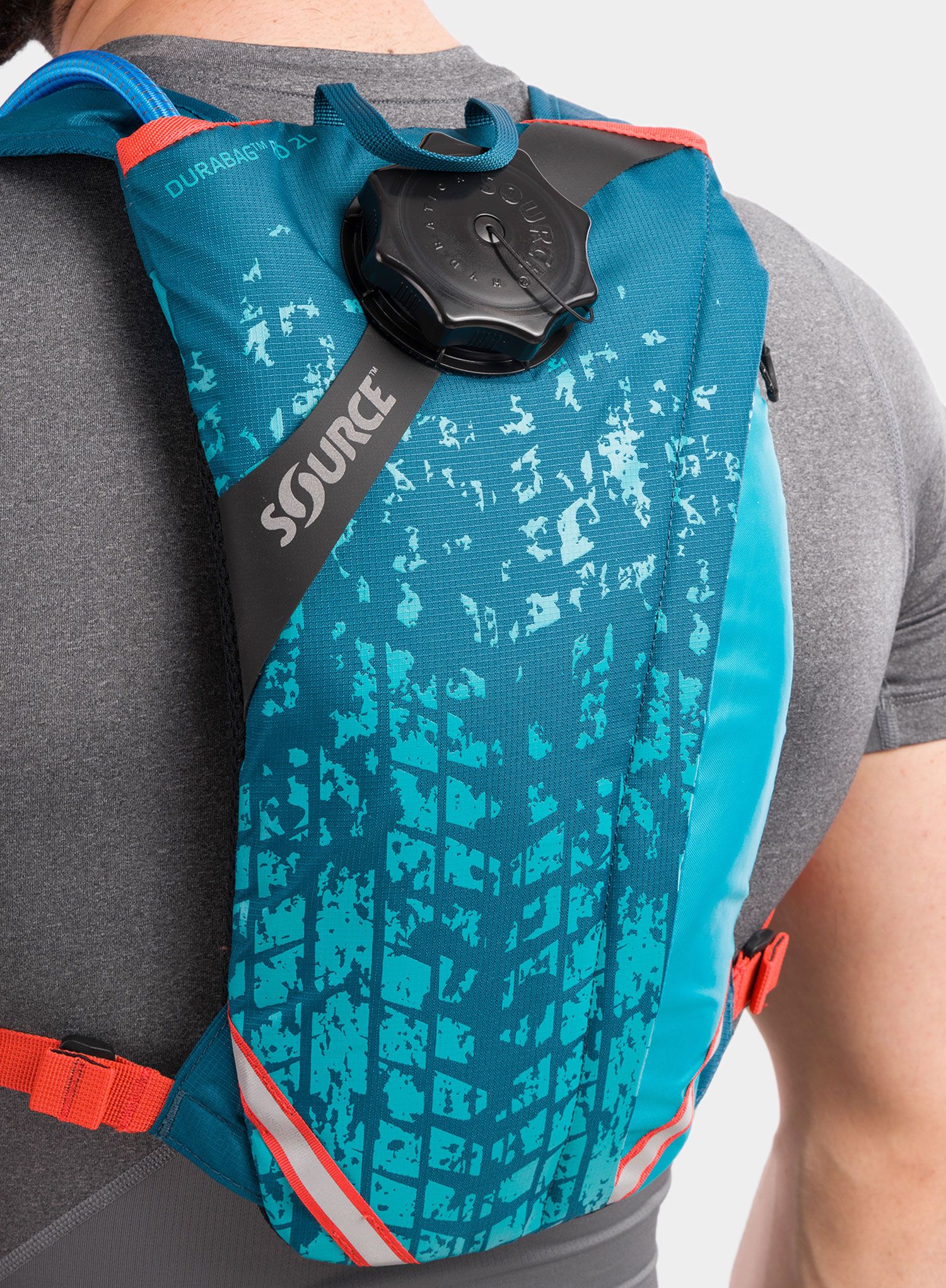 Ruksak s mijehom za vodu Source Durabag Pro 2L - coral blue