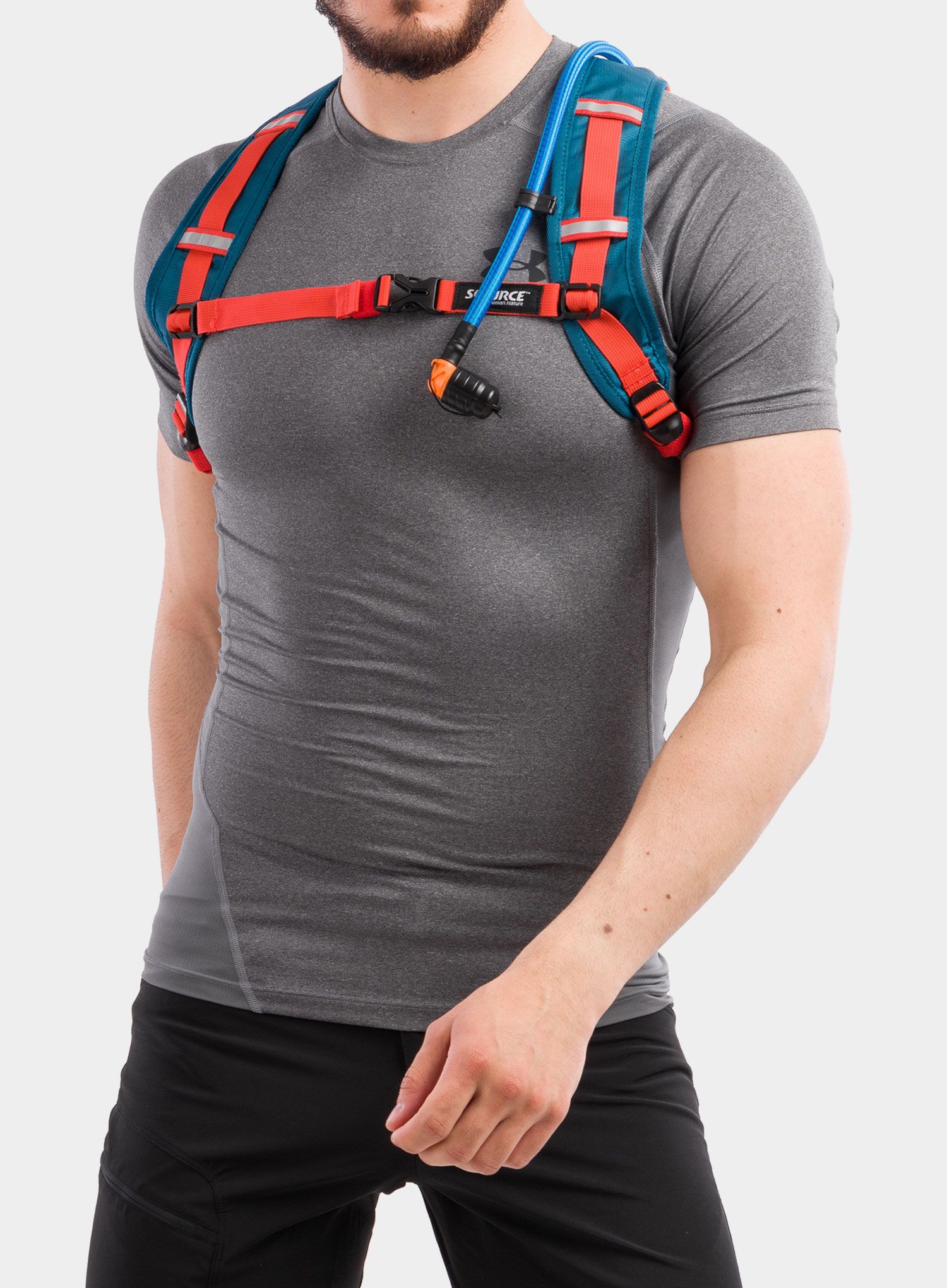Ruksak s mijehom za vodu Source Durabag Pro 2L - coral blue