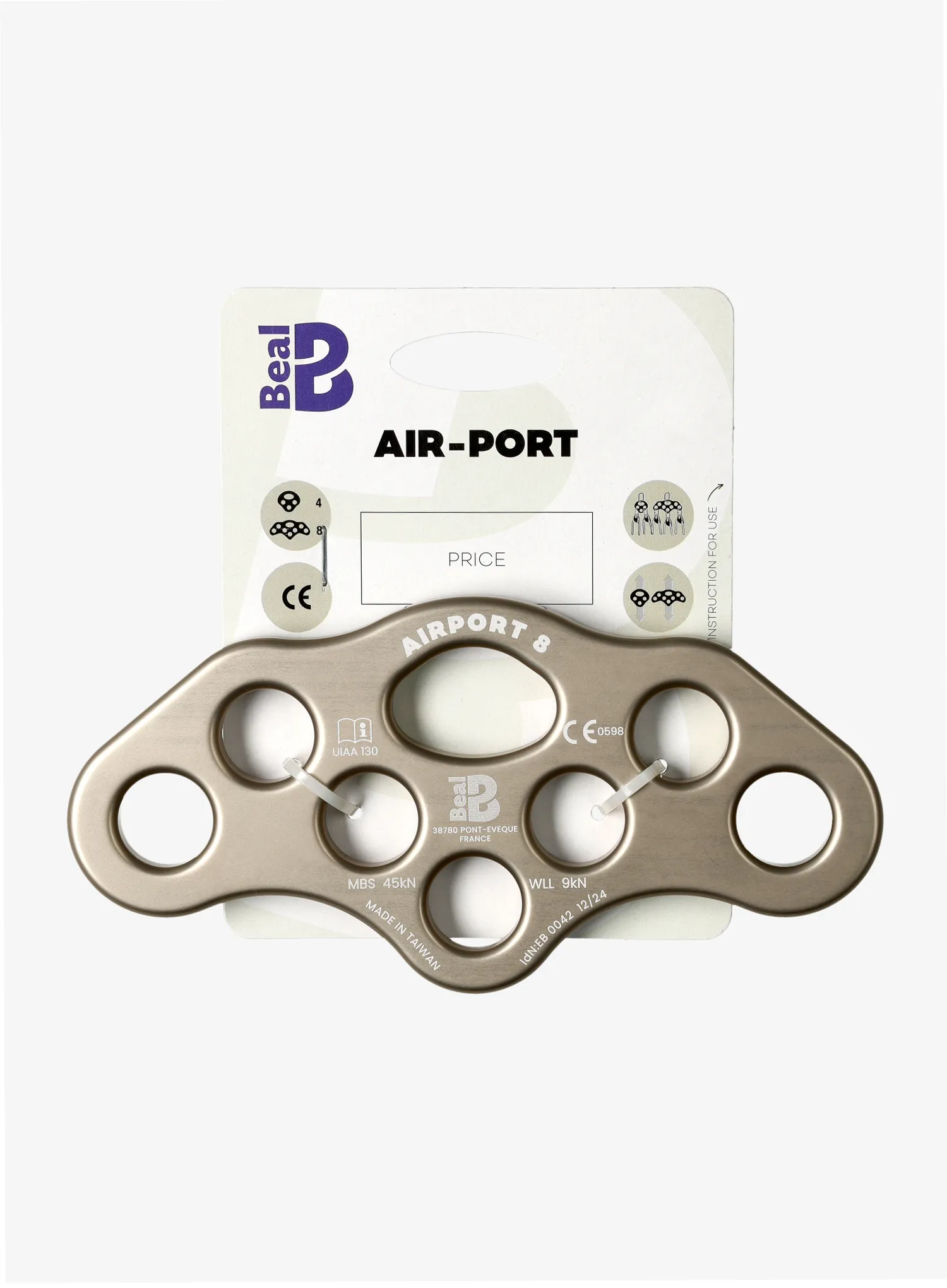 Sidrišna pločica Beal Air-Port 8 - stone