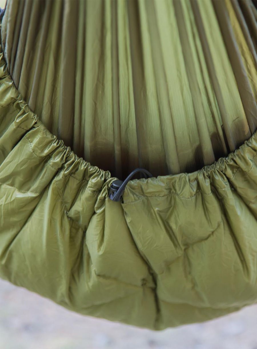 Postava za viseću mrežu Lesovik Otul Air Underquilt - olive drab