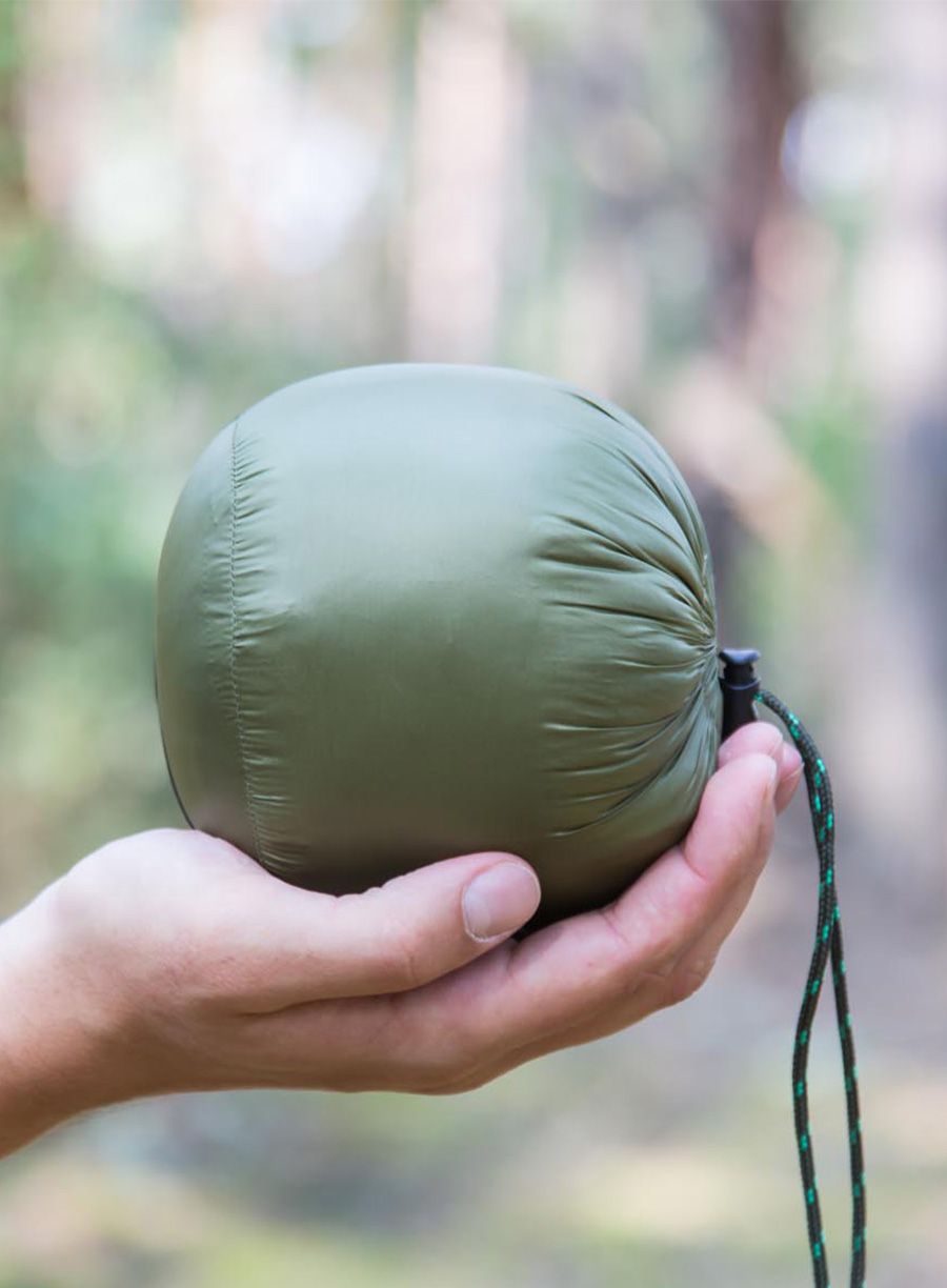 Postava za viseću mrežu Lesovik Otul Air Underquilt - olive drab
