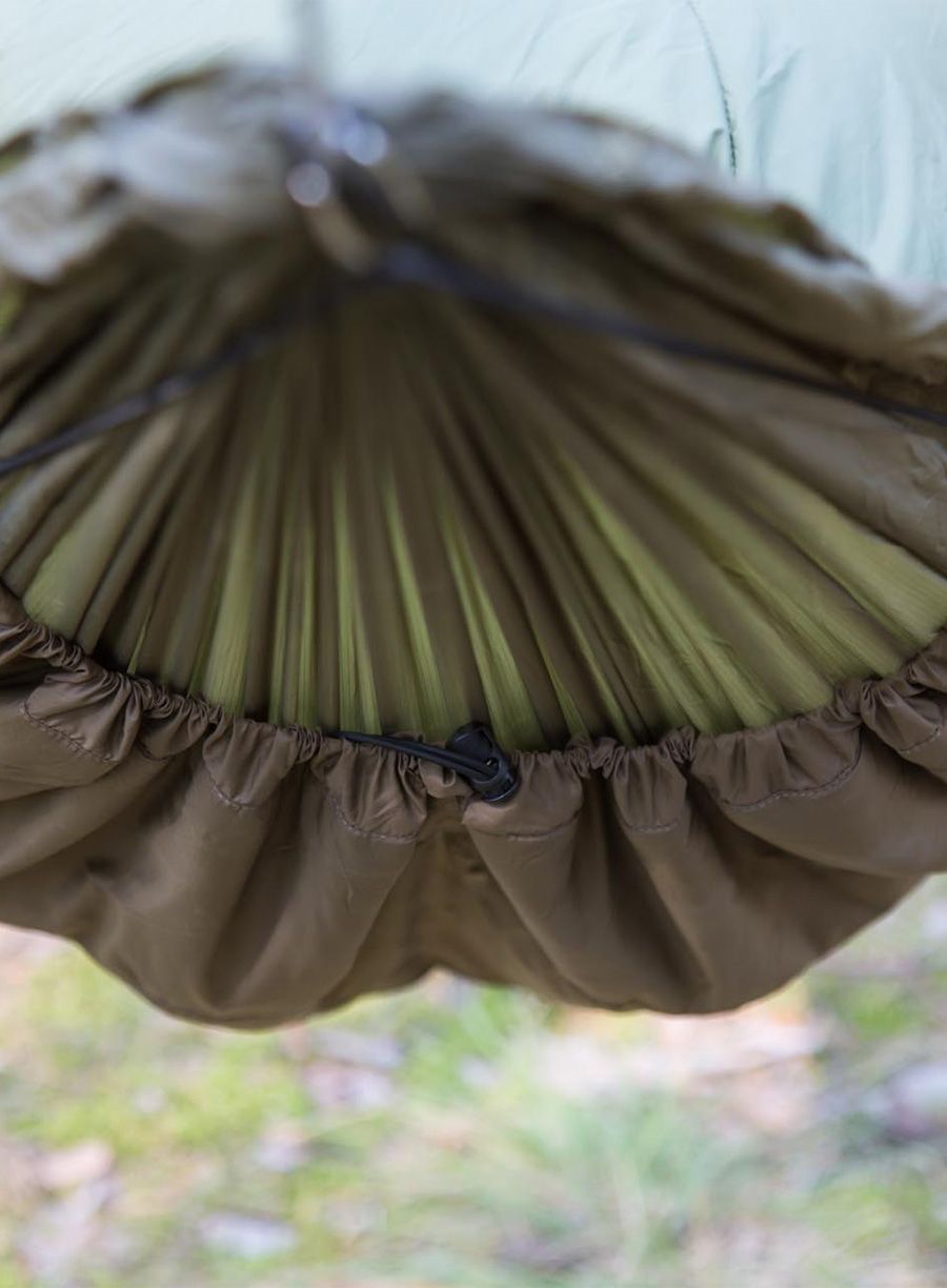 Postava za viseću mrežu Lesovik Otul Lite Underquilt - olive drab