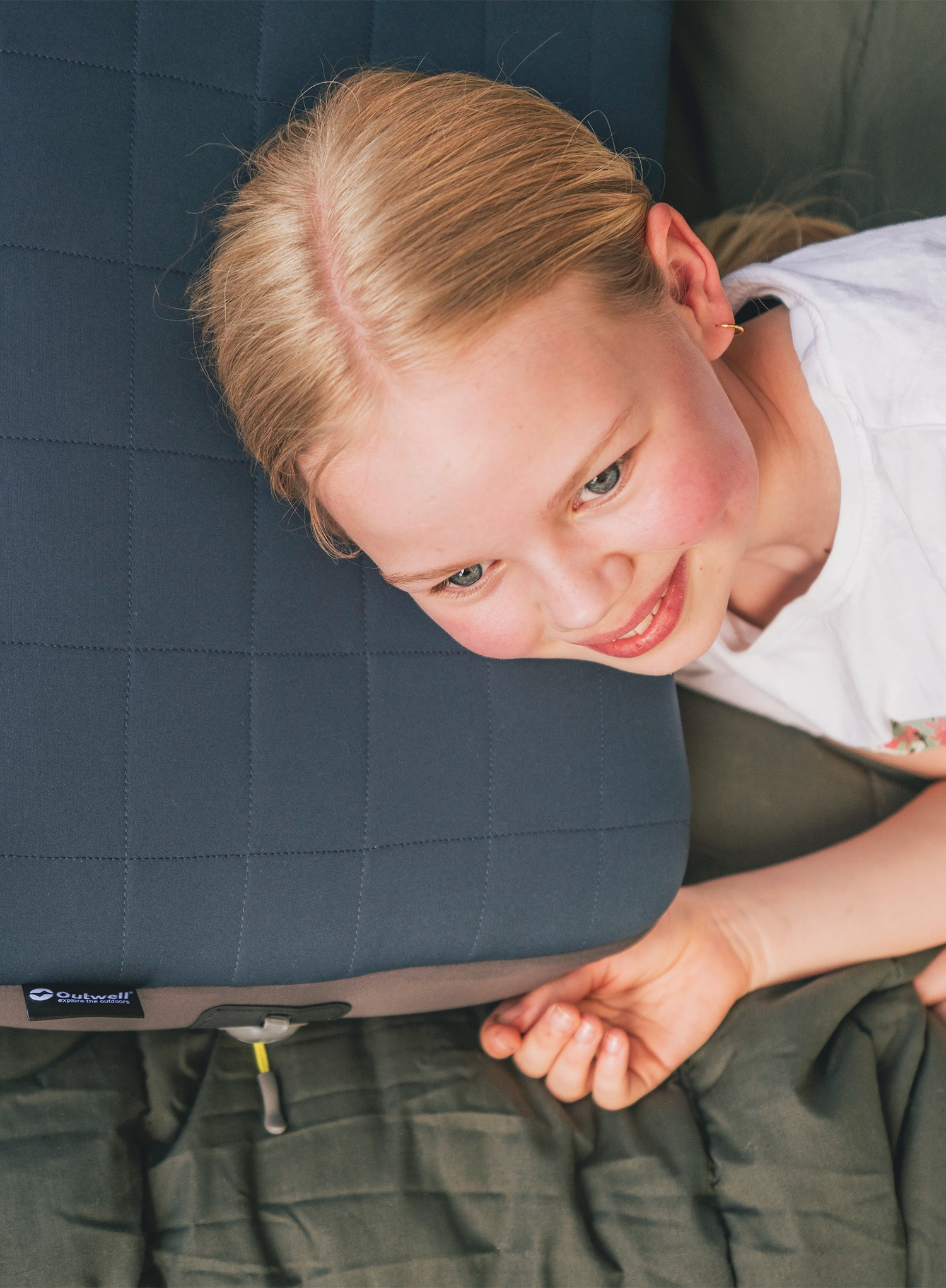 Jastuk na napuhavanje Outwell Memory Air Pillow Deluxe