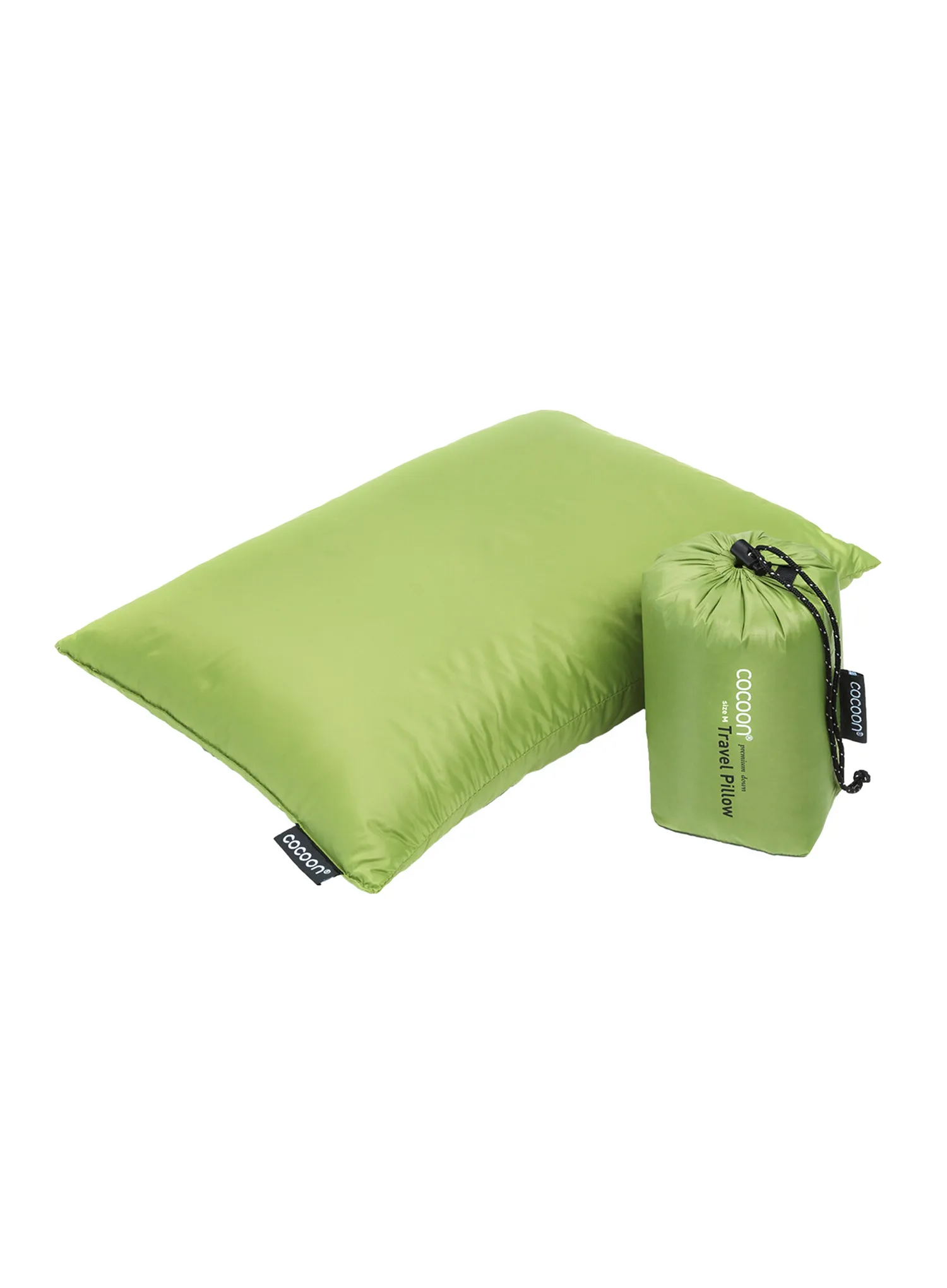 Putni jastuk Cocoon Down Travel Pillow M - wasabi