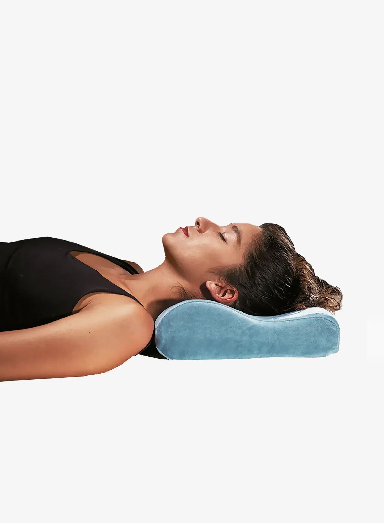 Putni jastuk Cocoon Memory Foam Travel Pillow - slate blue