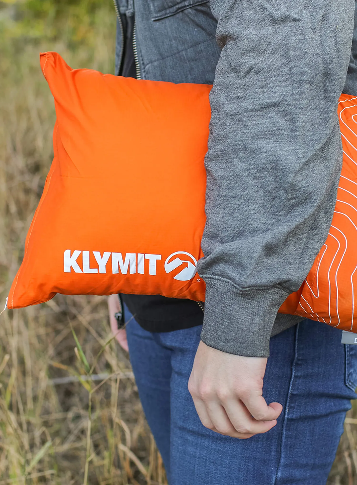 Putni jastuk Klymit Drift Pillow Large - orange