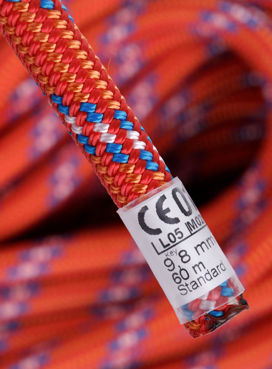 Uže za penjanje Beal Diablo 9,8 mm 60 m Unicore - red