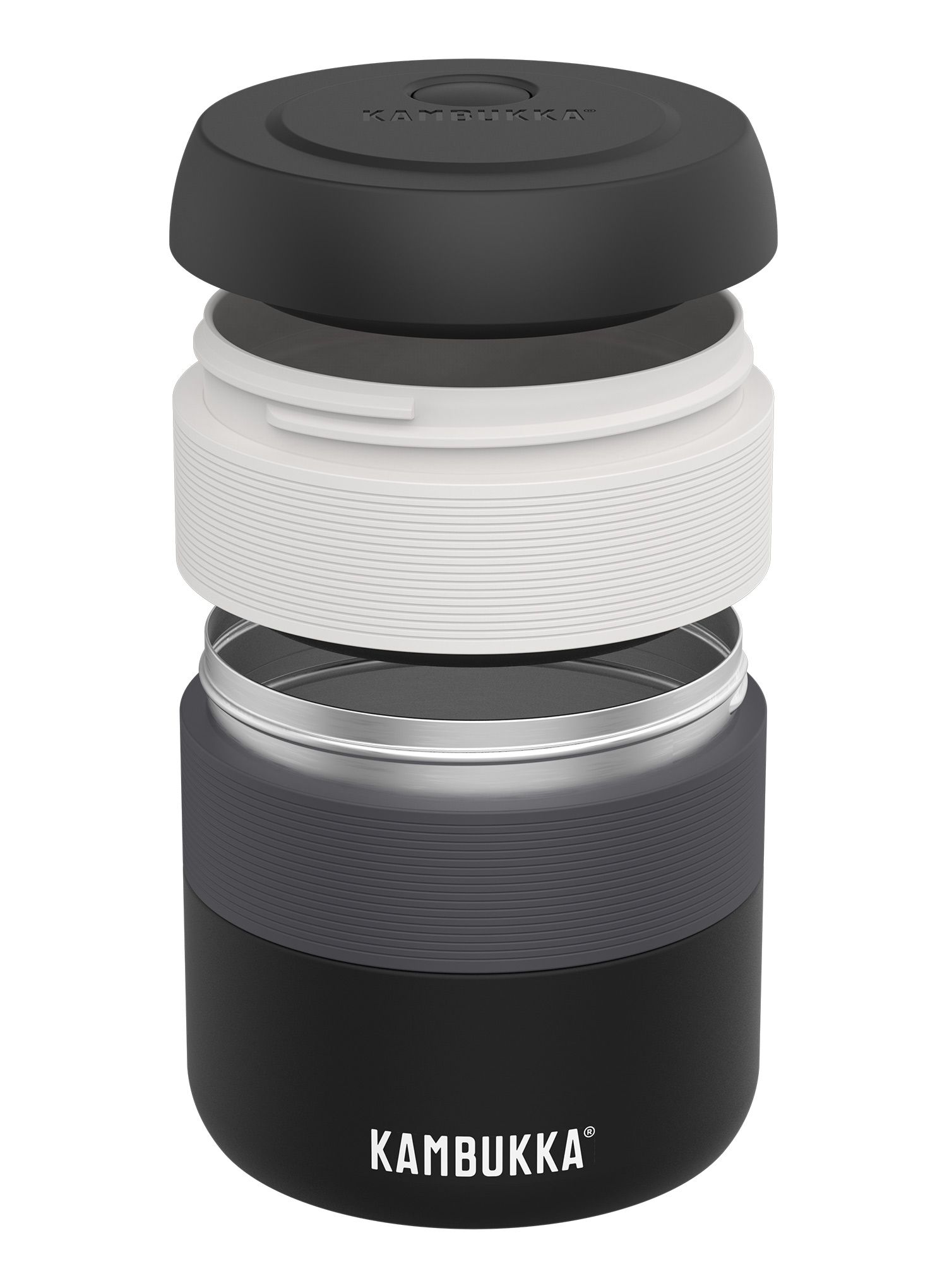 Spremnik Kambukka Snack Container 75 ml - grey