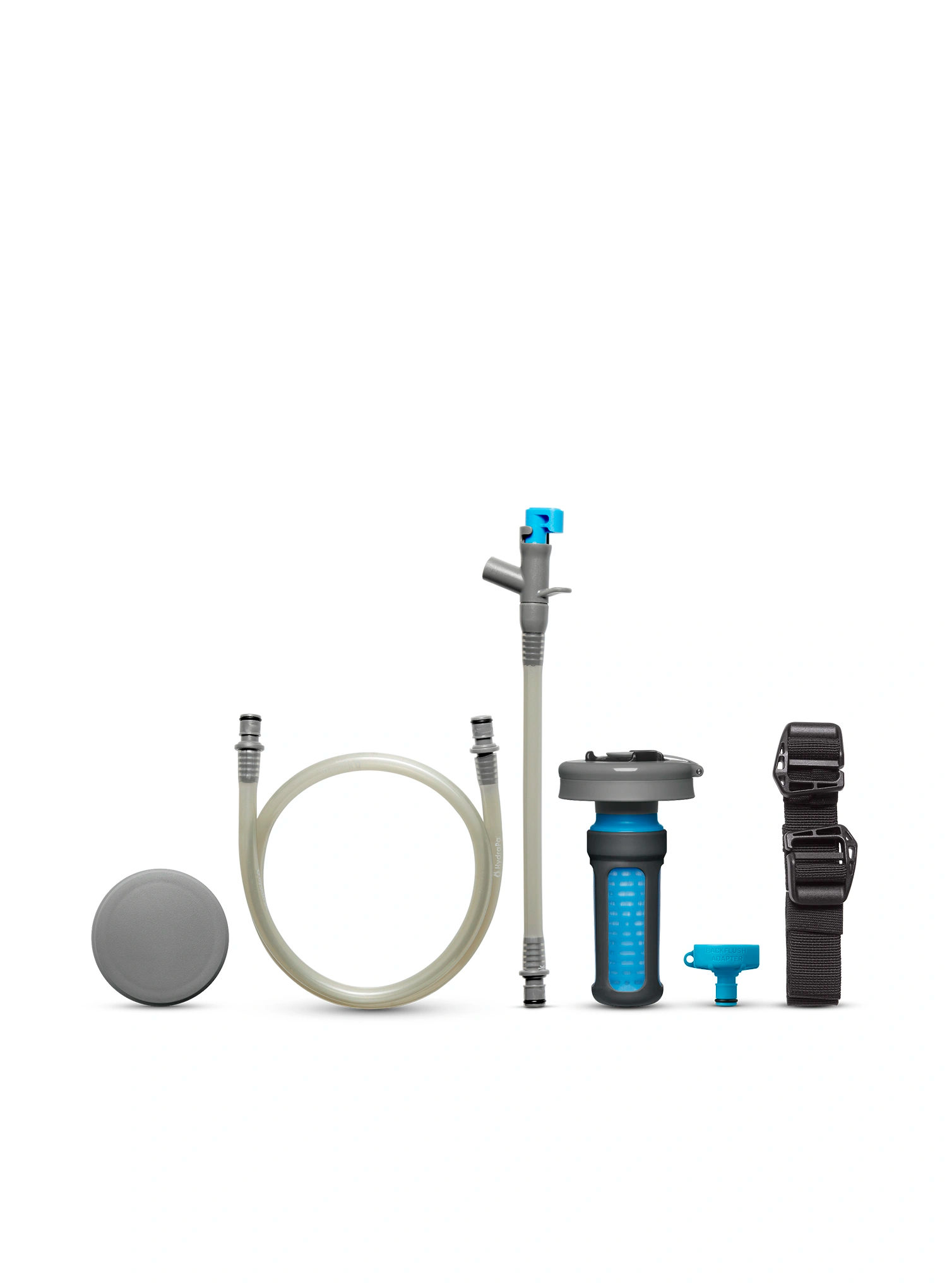 Posuda za vodu HydraPak Seeker+ Gravity Filter Kit - mammoth grey