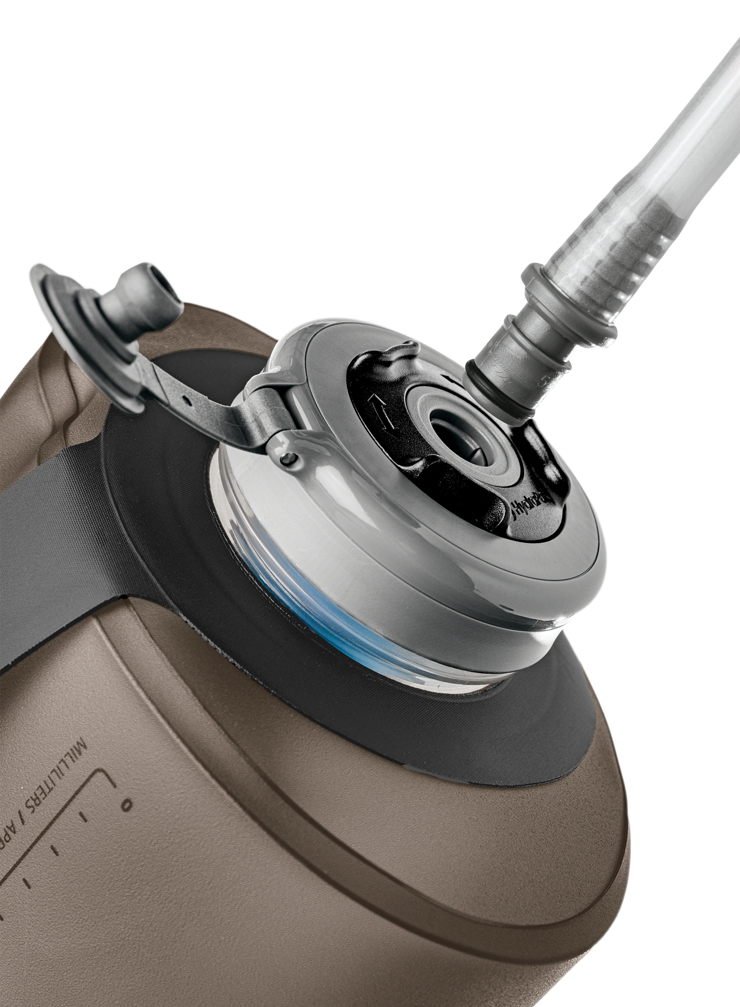 Posuda za vodu HydraPak Seeker+ Gravity Filter Kit - mammoth grey