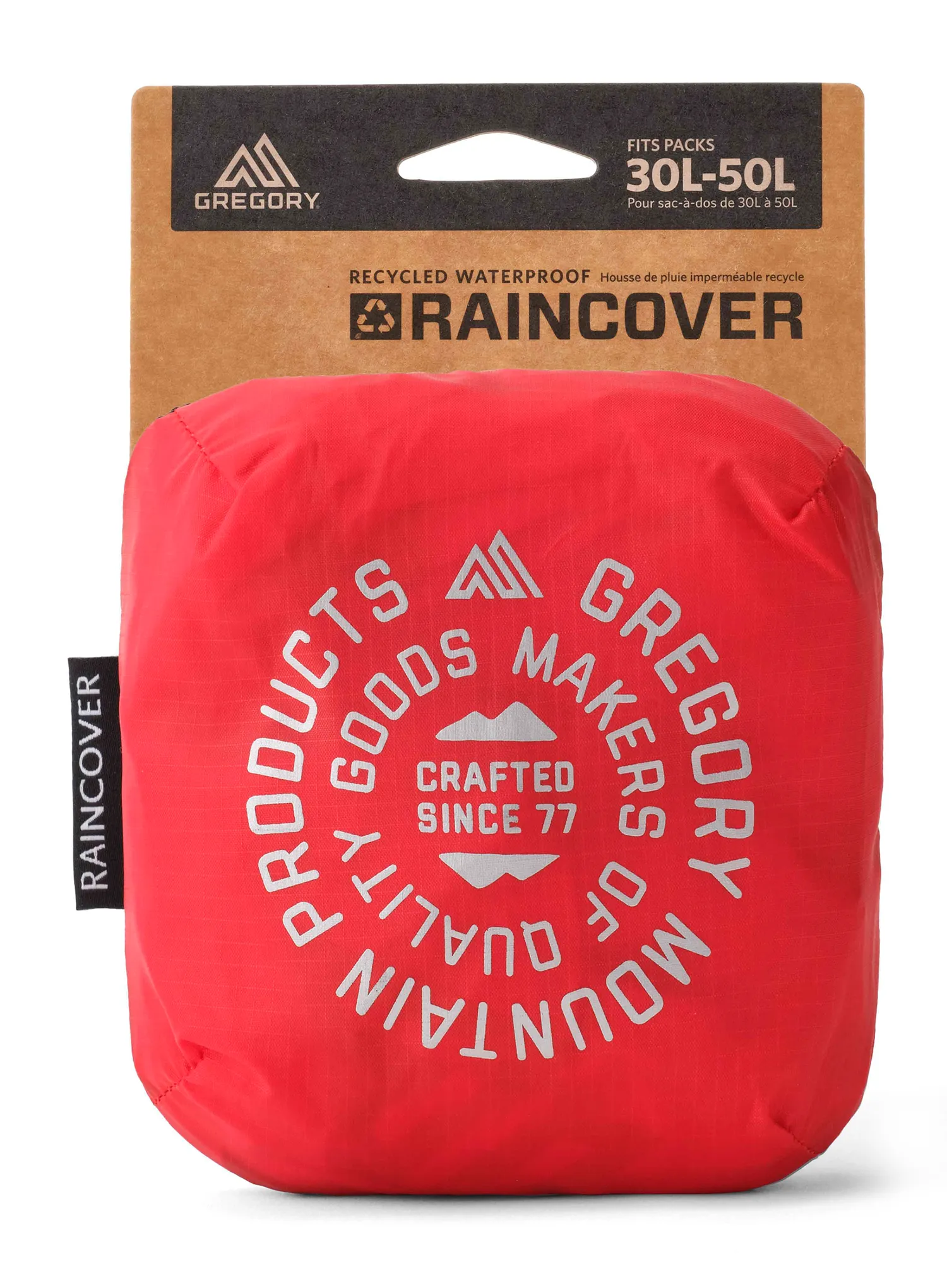 Navlaka za ruksak Gregory Raincover 30/50L - beaming red