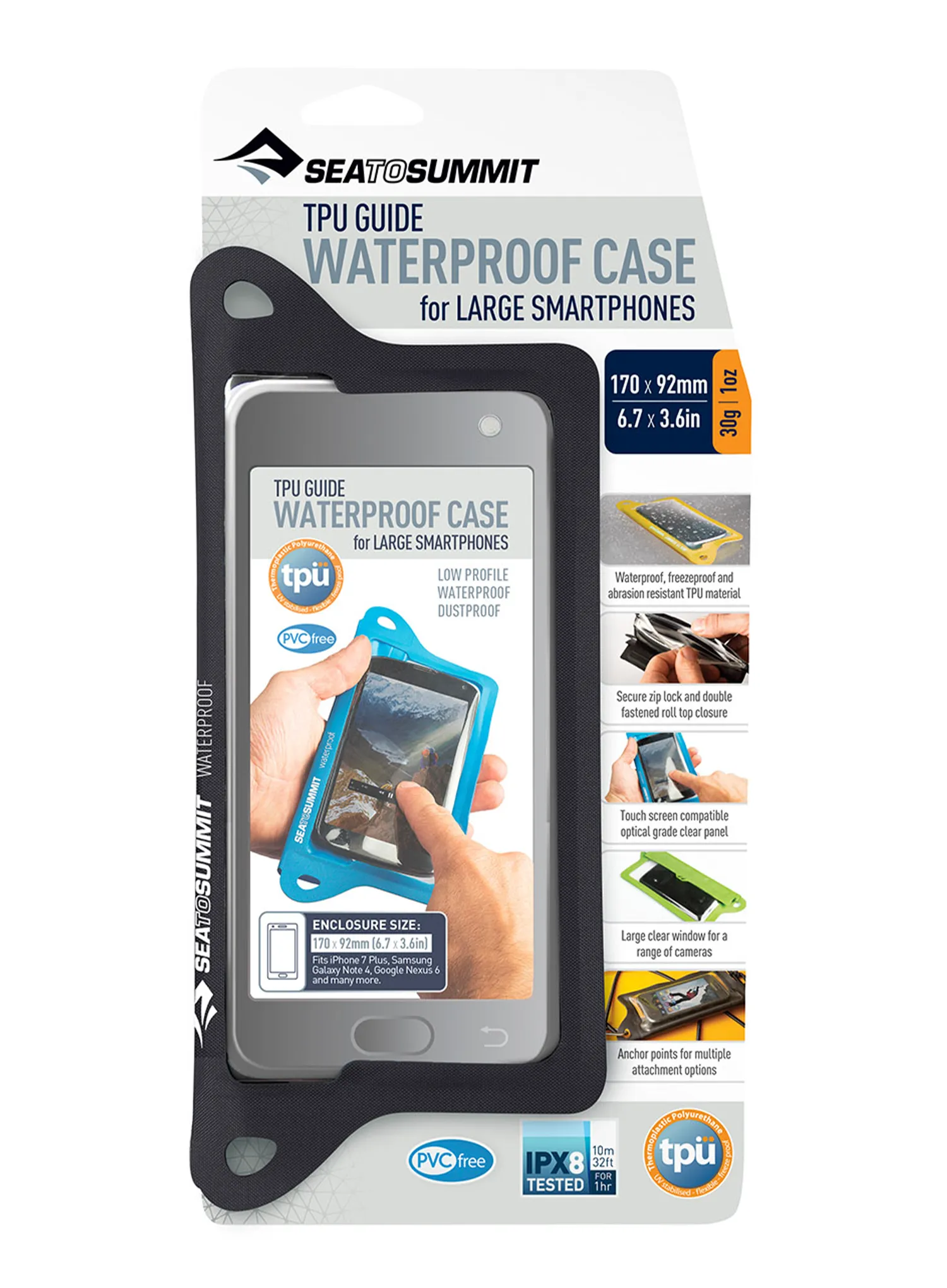 Futrola Sea to Summit TPU Guide Waterproof Case XL - black