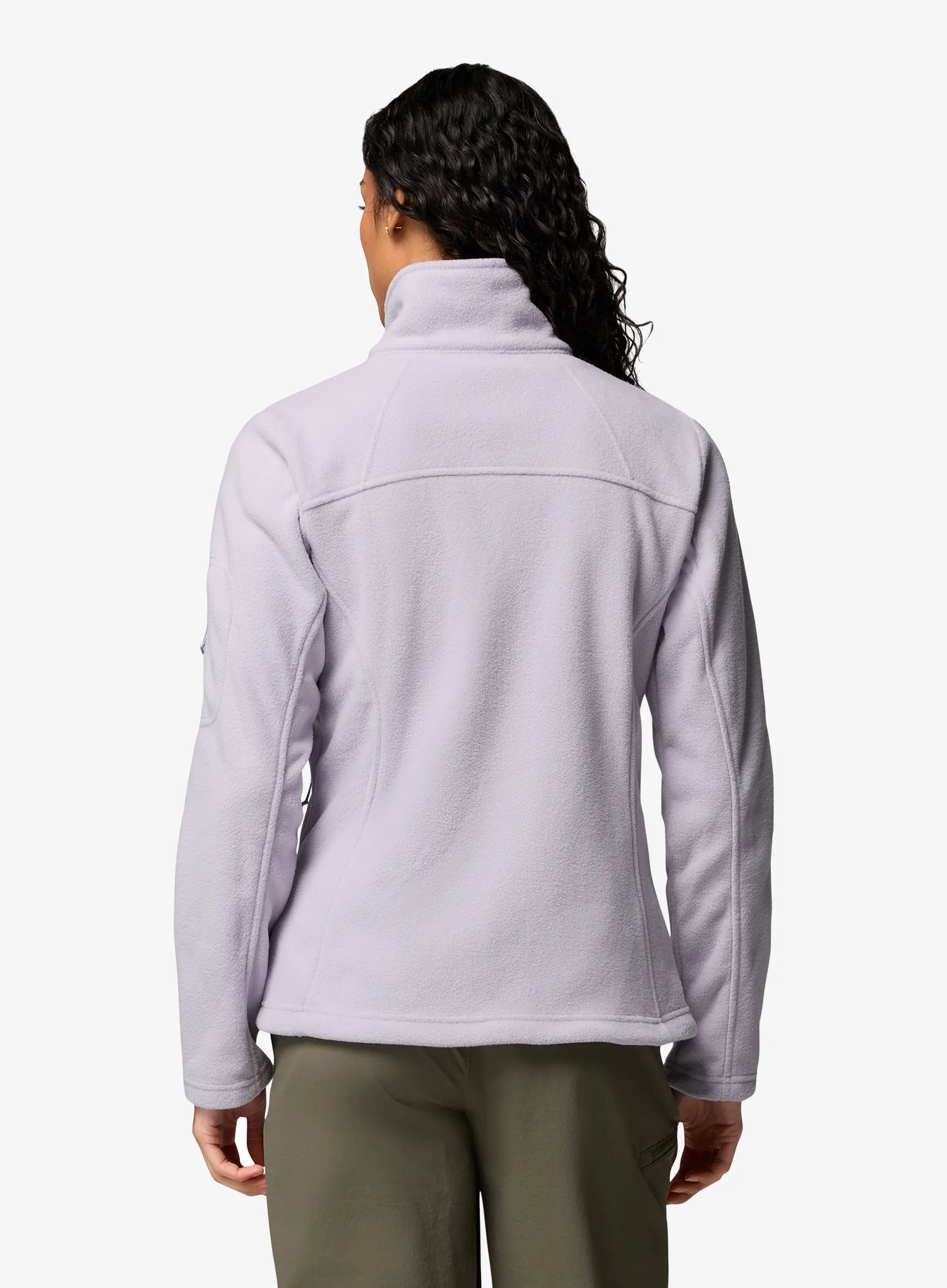 Ženska jakna od flisa Columbia Fast Trek II Jacket - lavender pearl