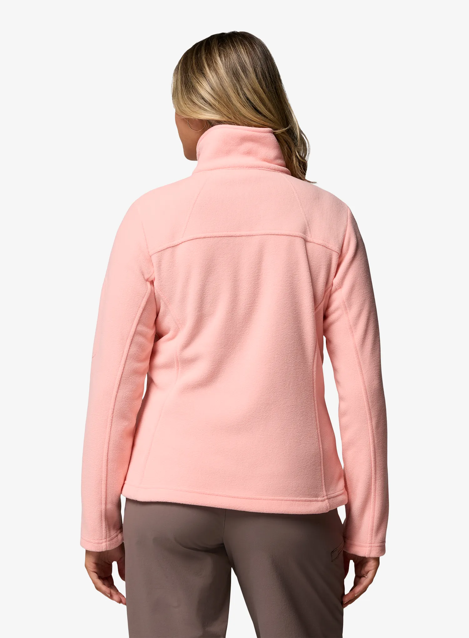 Ženska jakna od flisa Columbia Fast Trek II Jacket - pink sand