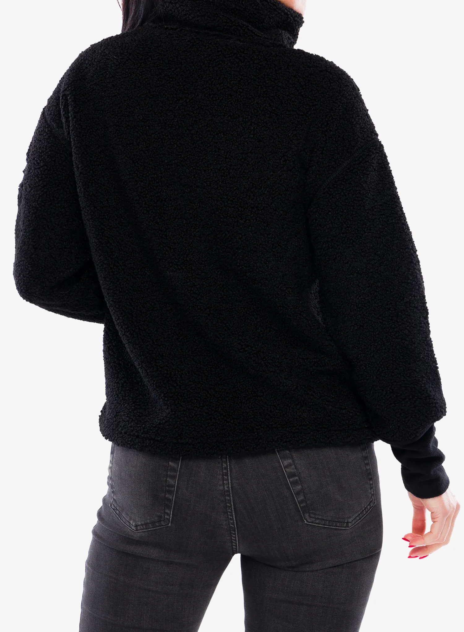 Ženska jakna od flisa Didriksons Mella Full Zip 3 - black