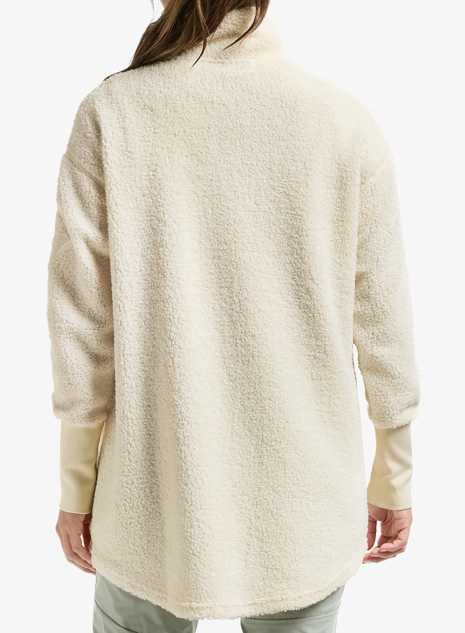 Ženska jakna od flisa Didriksons Sally Full Zip 2 - white foam