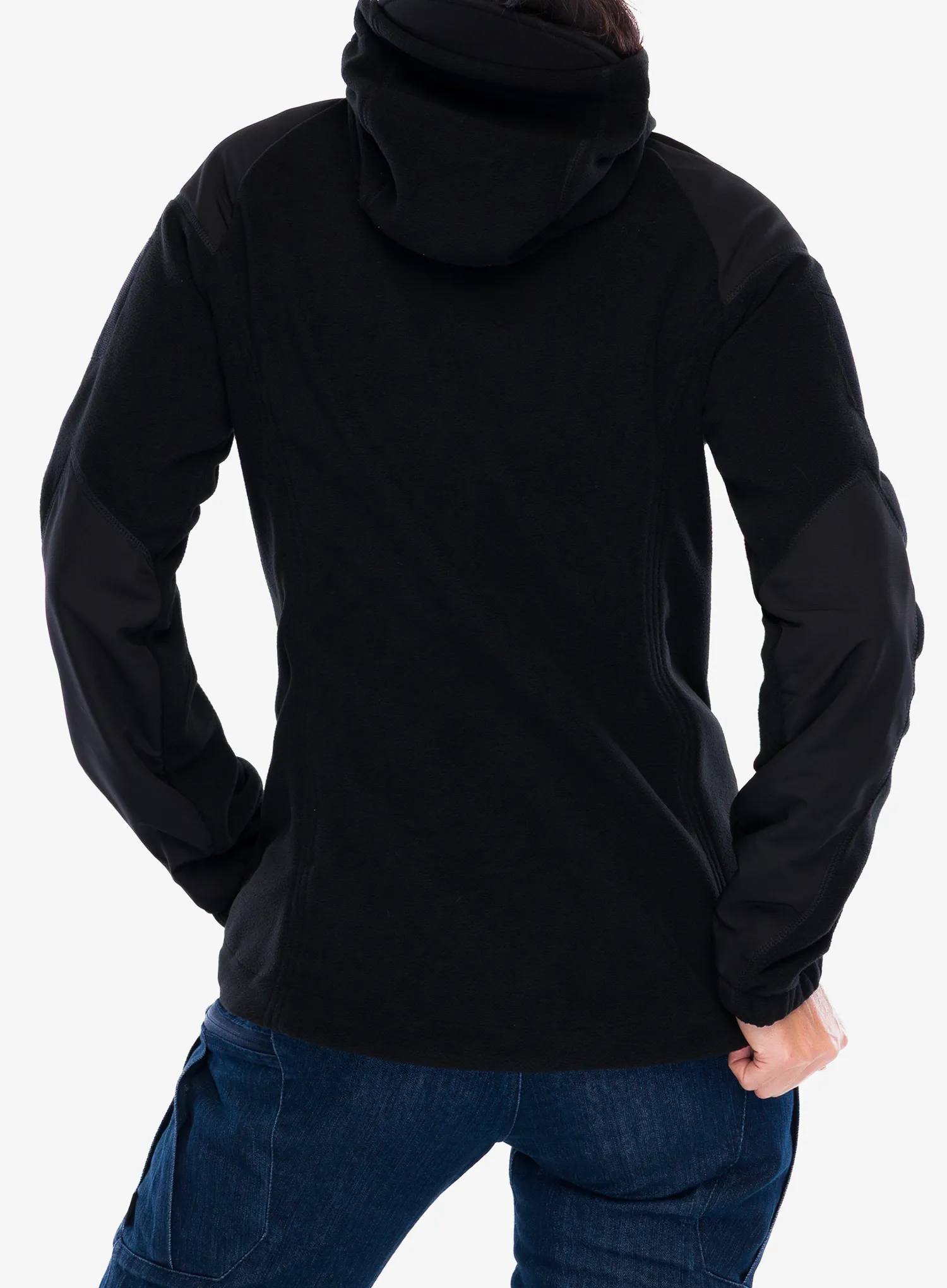 Ženska jakna od flisa Helikon-Tex Cumulus - Heavy Fleece - black
