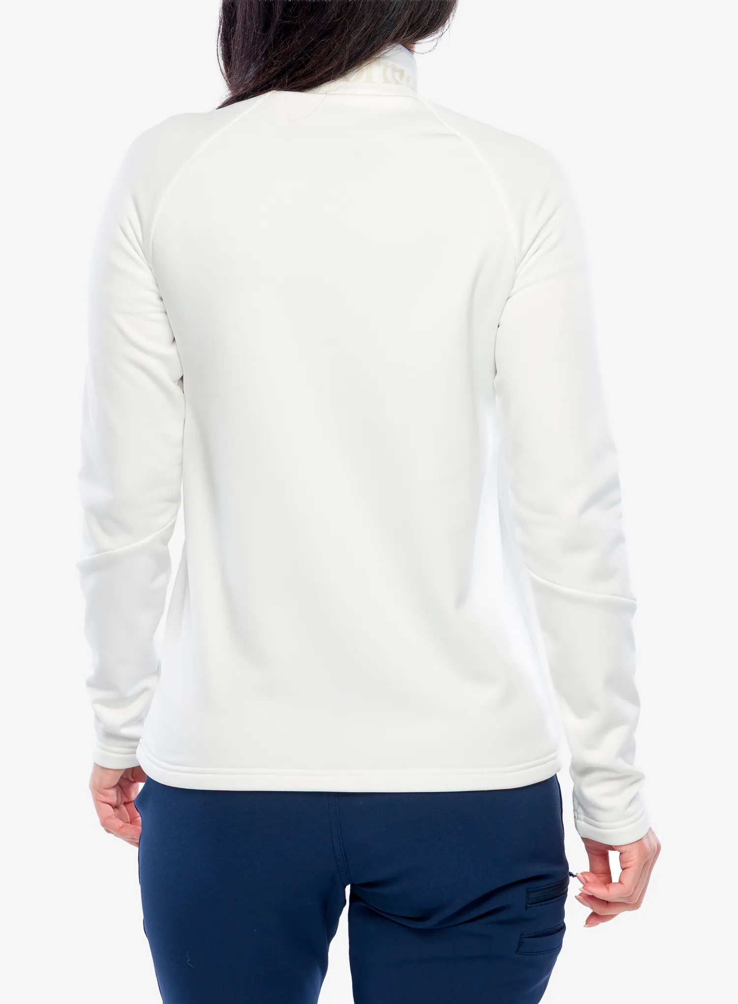 Ženska jakna od flisa Peak Performance Rider Essentials Zip Jacket - offwhite/offwhite