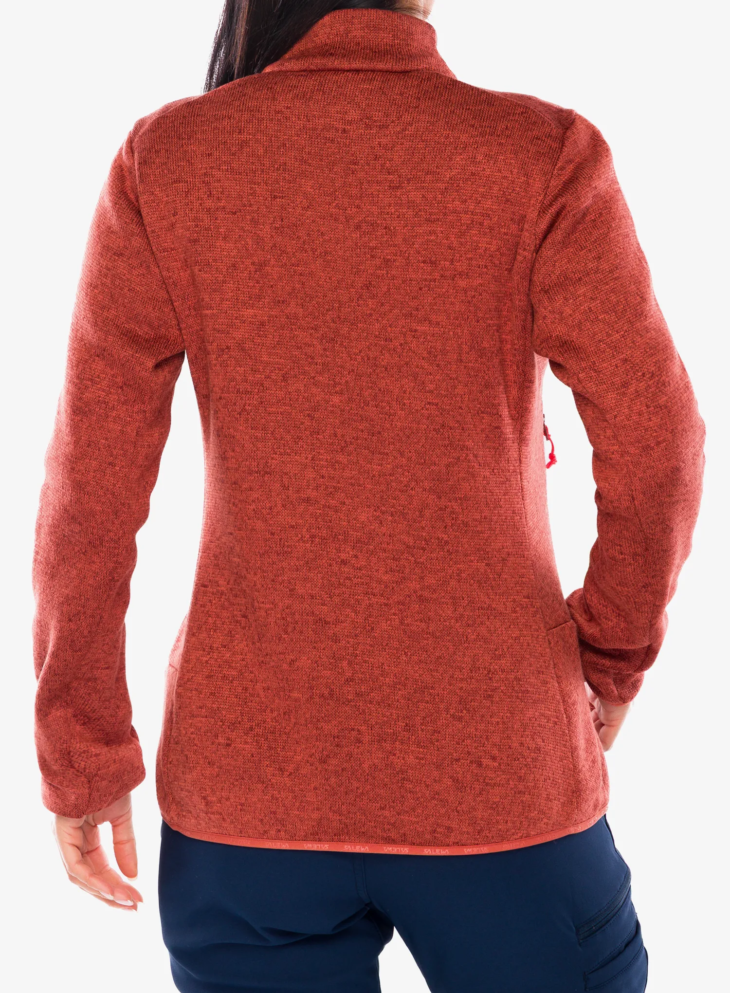 Ženska jakna od flisa Salewa Puez Rocca PL Jacket - etruscan red