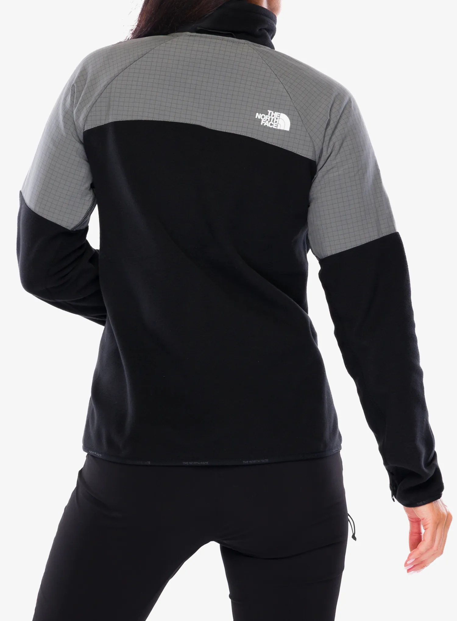 Ženska jakna od flisa The North Face Glacier Heavyweight Full Zip Jacket - tnf black/smoked pearl