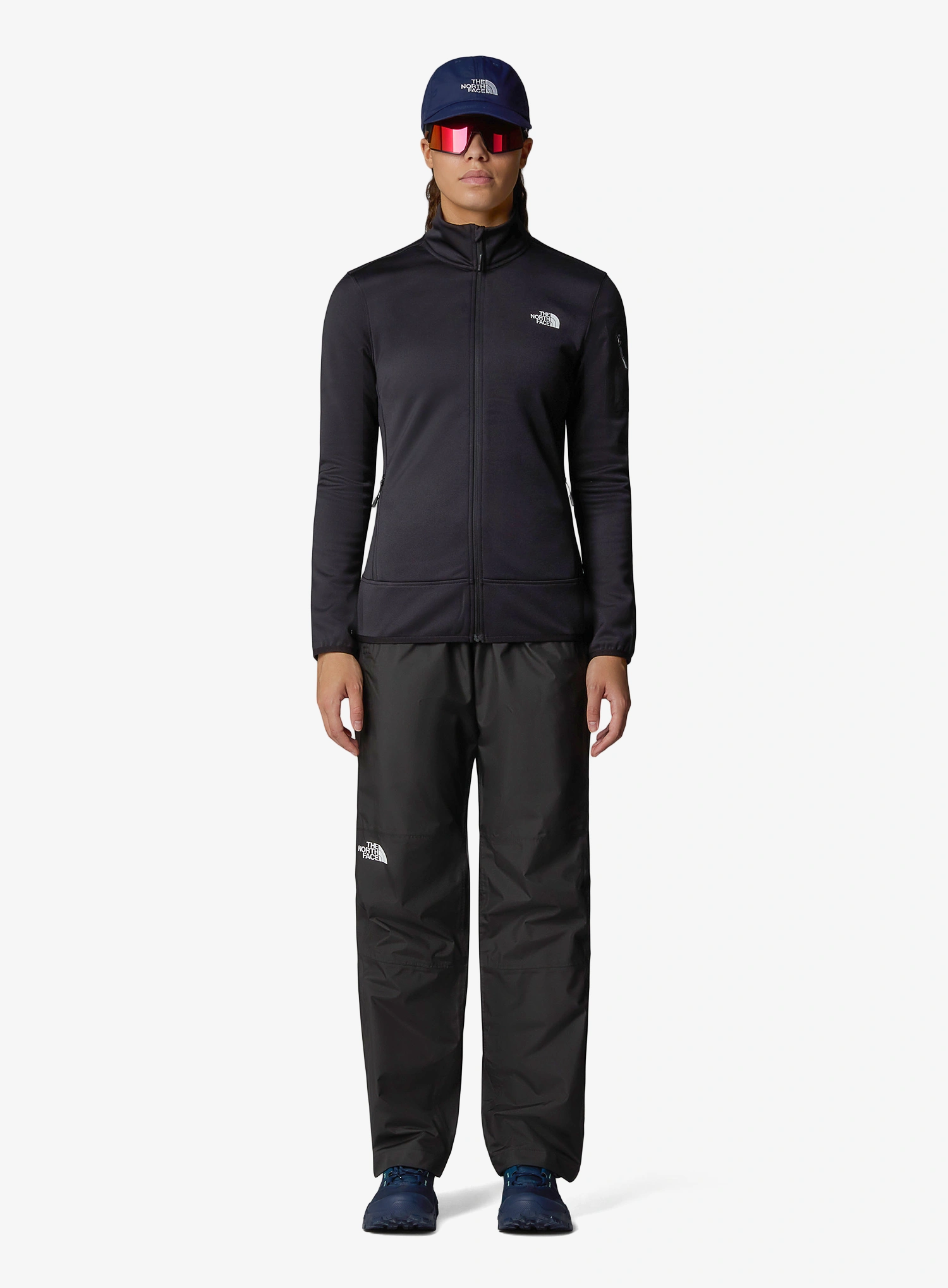 Ženska jakna od flisa The North Face Mistyescape Fleece - tnf black/tnf black