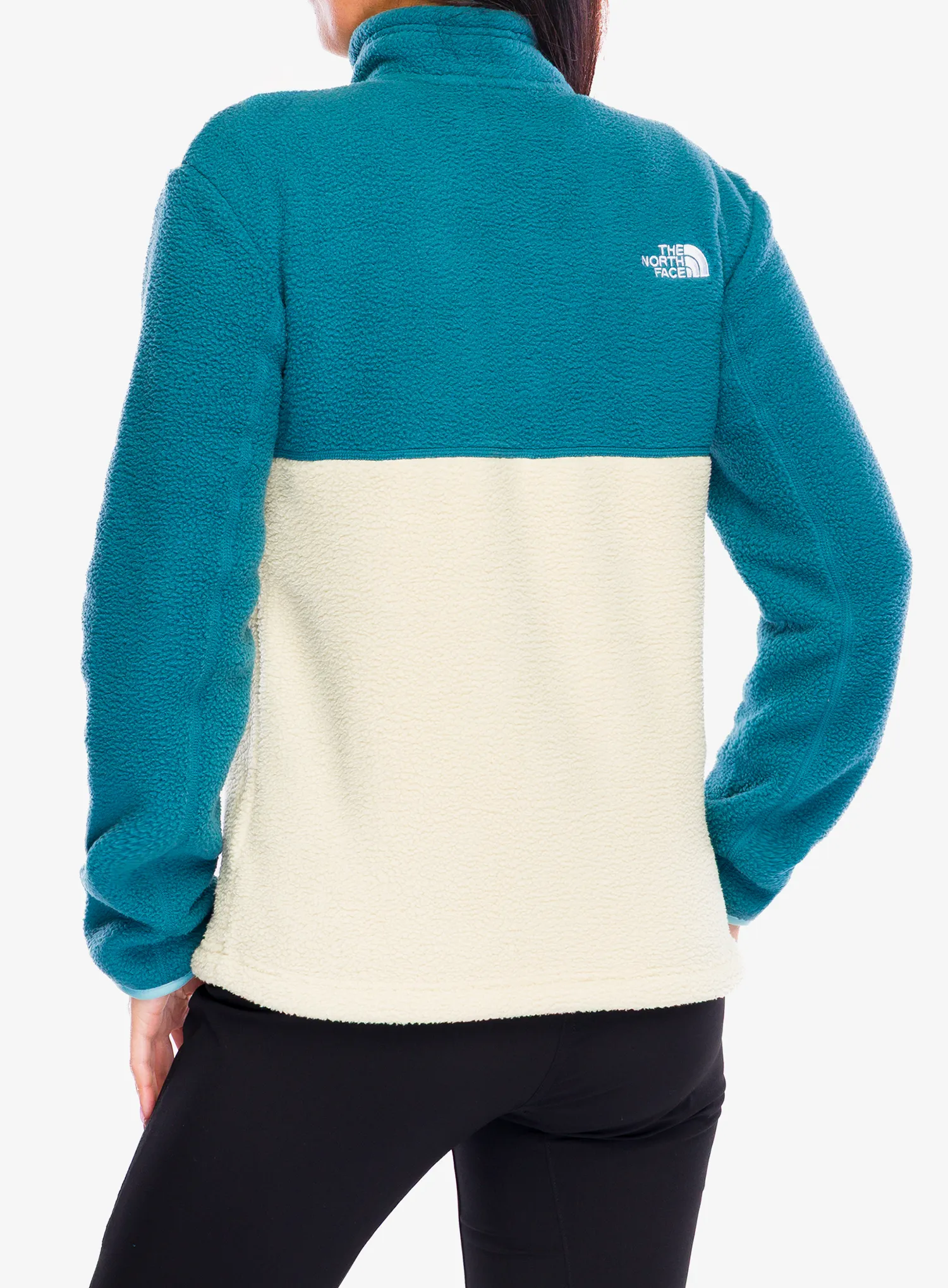 Ženska jakna od flisa The North Face Yumiori Full Zip - gravel/space/blue eclipse