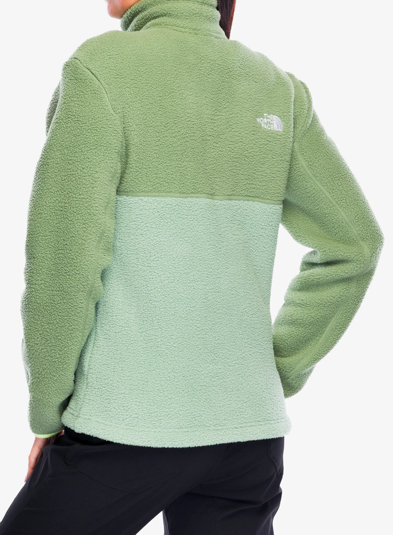Ženska jakna od flisa The North Face Yumiori Full Zip - slate moss/bark mist