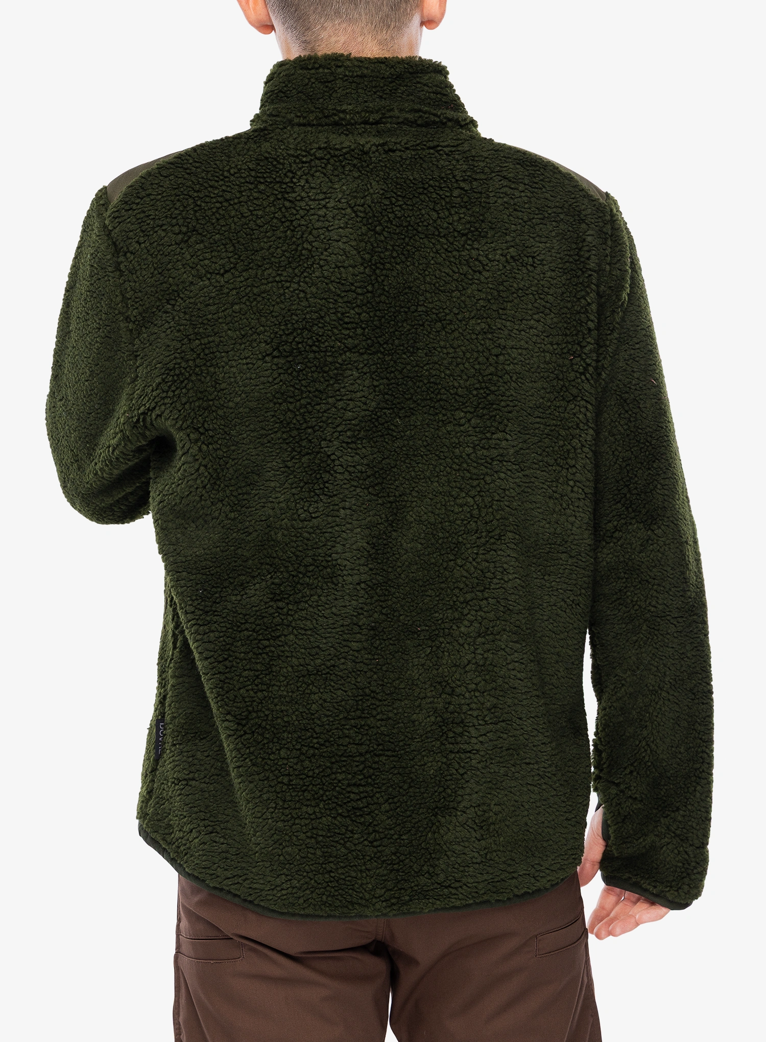 Jakna od flisa Dovre Teddy Fleece Merino Wool - green