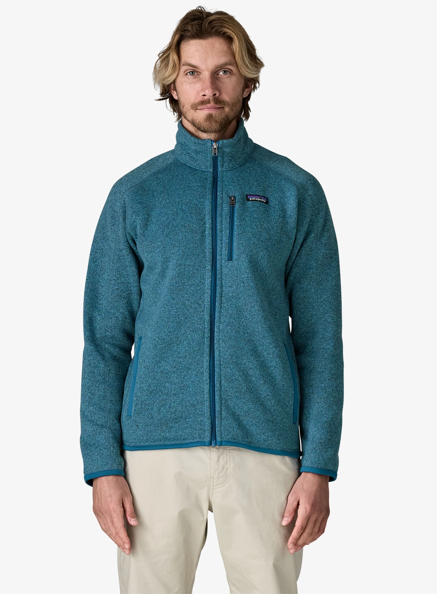 Jakna od flisa Patagonia Better Sweater Jacket - aquatic blue
