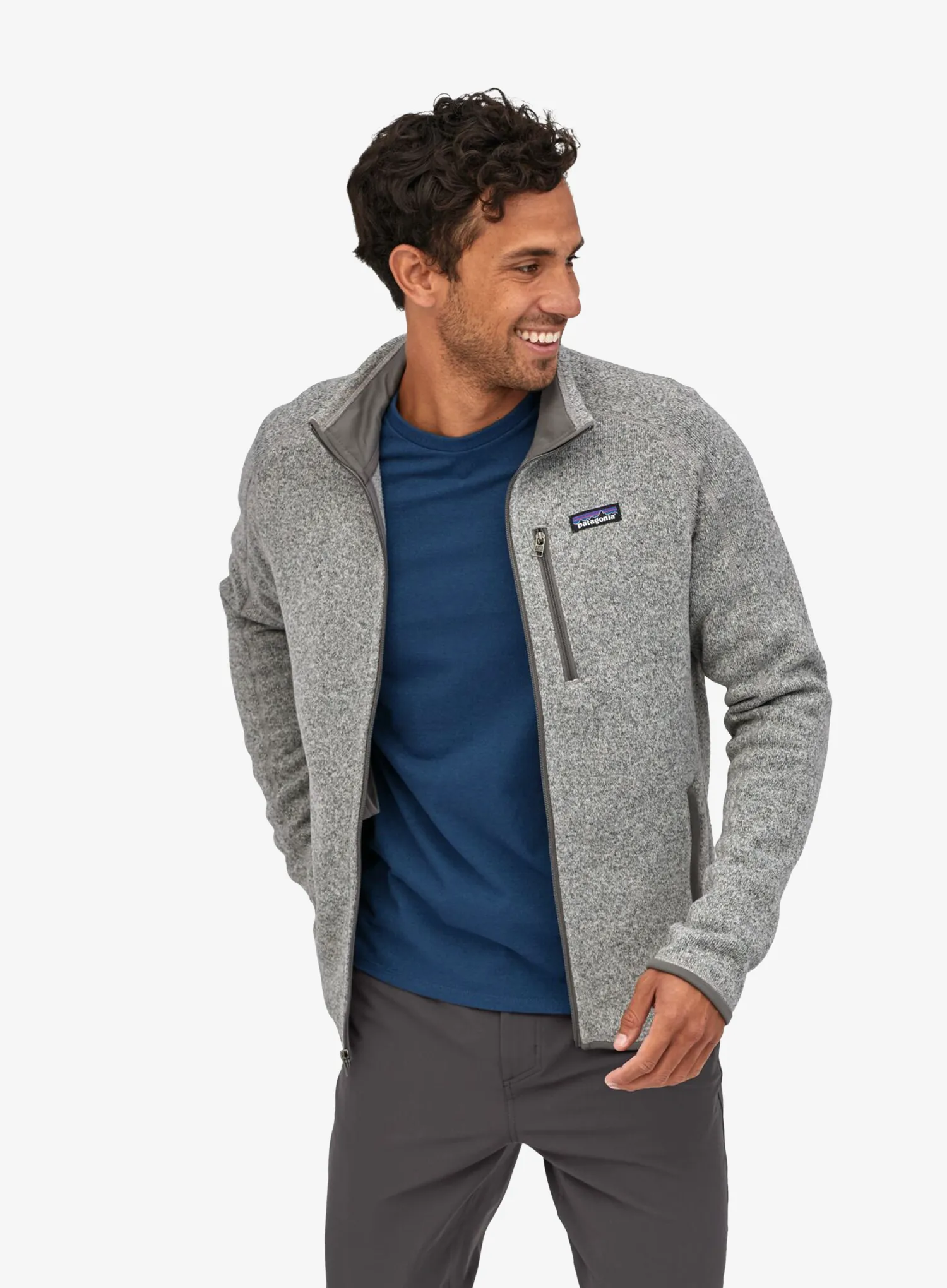 Jakna od flisa Patagonia Better Sweater Jacket - stonewash