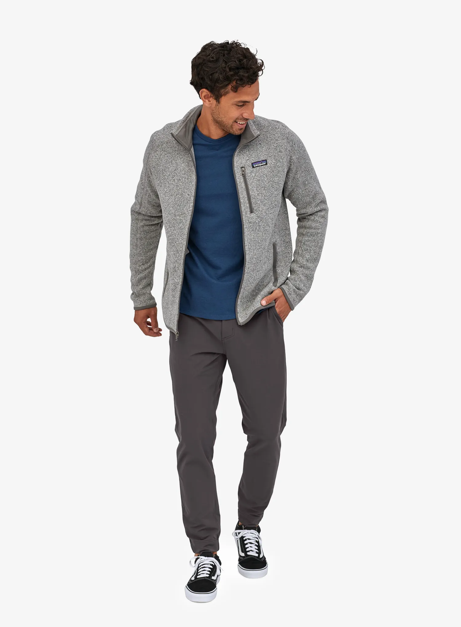 Jakna od flisa Patagonia Better Sweater Jacket - stonewash