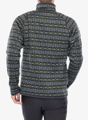 Jakna od flisa Patagonia Better Sweater Jacket - woven together/smolder blue