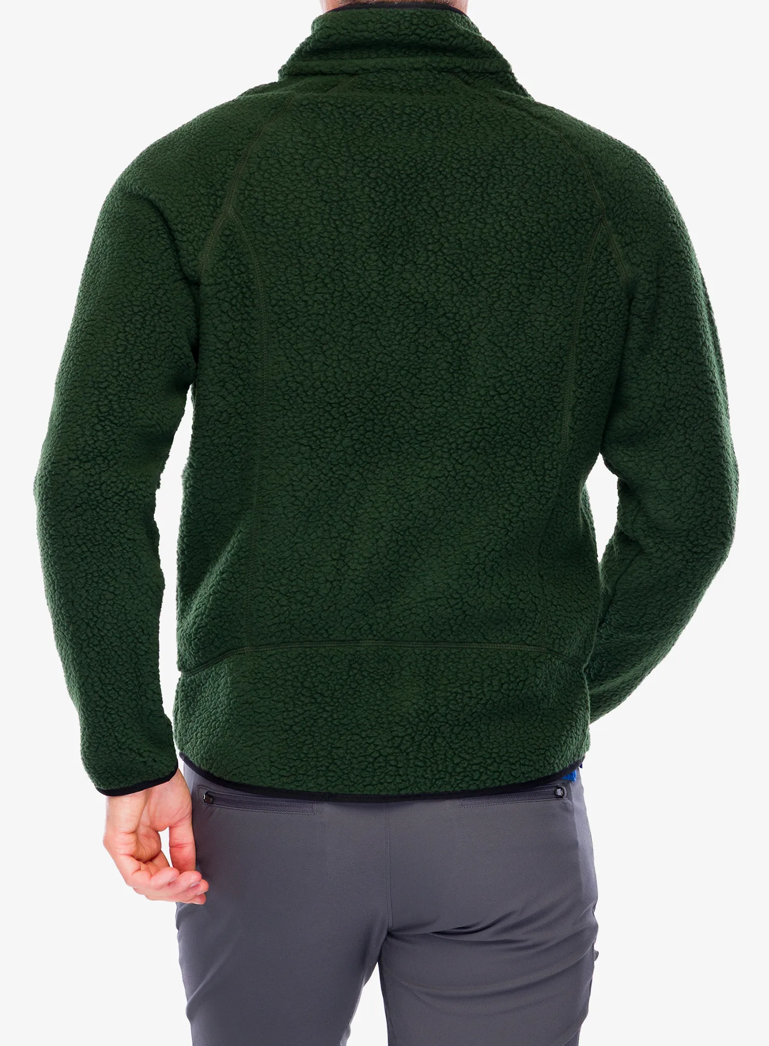 Jakna od flisa Patagonia Retro Pile Jacket - old growth green