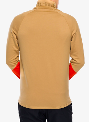 Jakna od flisa Peak Performance Rider Essentials Zip Jacket - sierra sand/solar burst
