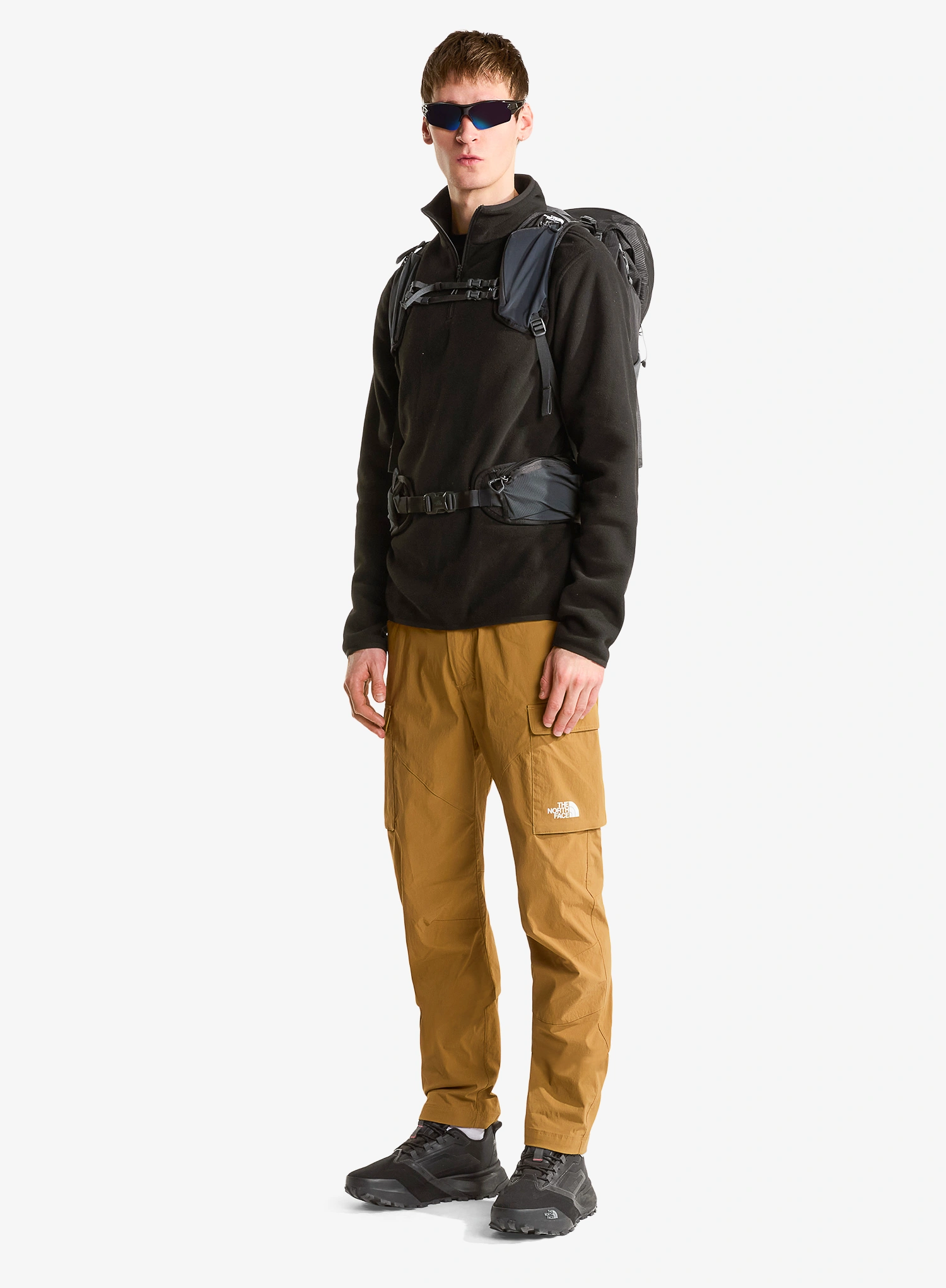Jakna od flisa The North Face Glacier Fleece 1/4 Zip Jacket - tnf black