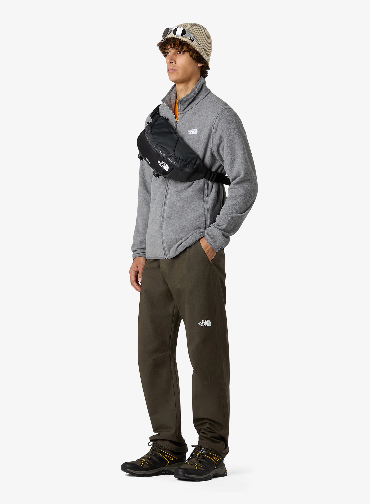 Jakna od flisa The North Face Glacier Fleece Jacket - tnf mid grey heather