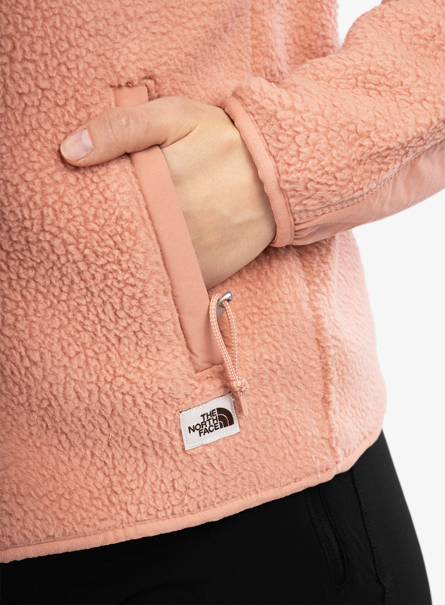 Ženska jakna od flisa The North Face Cragmont Fleece Jacke - rose dawn/evening sand pink