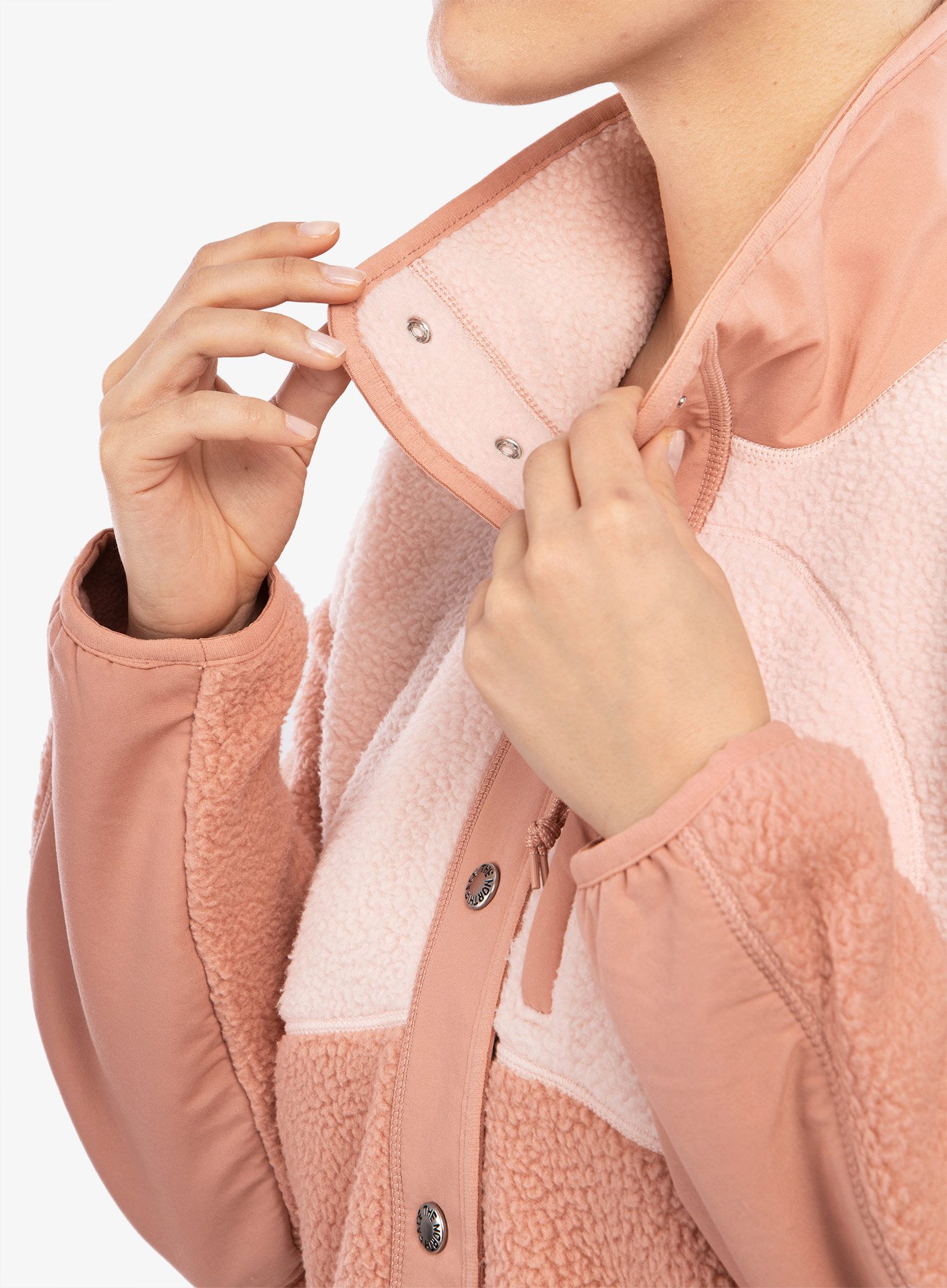 Ženska jakna od flisa The North Face Cragmont Fleece Jacke - rose dawn/evening sand pink