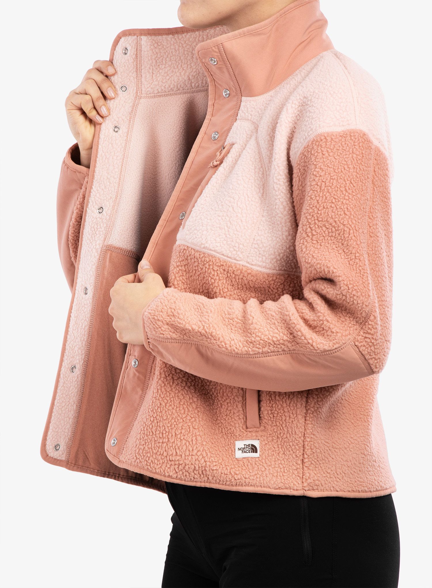 Ženska jakna od flisa The North Face Cragmont Fleece Jacke - rose dawn/evening sand pink