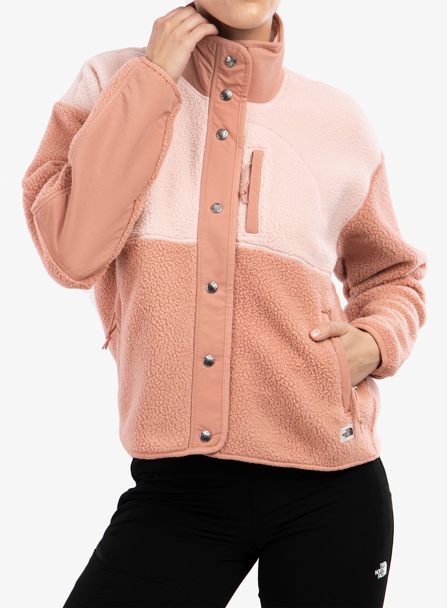 Ženska jakna od flisa The North Face Cragmont Fleece Jacke - rose dawn/evening sand pink