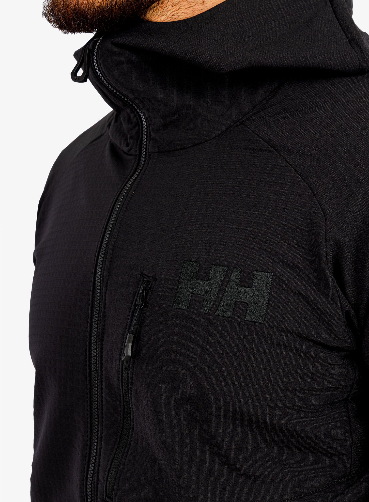 Jakna od flisa Helly Hansen Odin Pro Shield Jacket - black