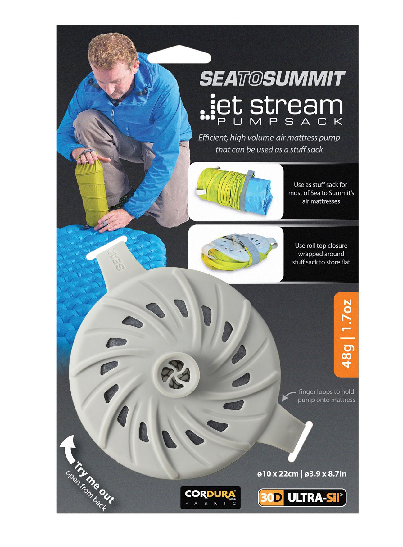 Pumpa za madrac Sea To Summit Jet Stream Pump Sack - lime