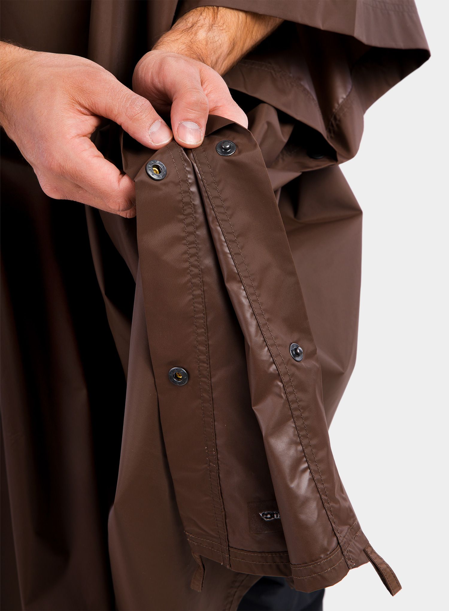Planinarski ogrtač Fjallraven Poncho - dark olive