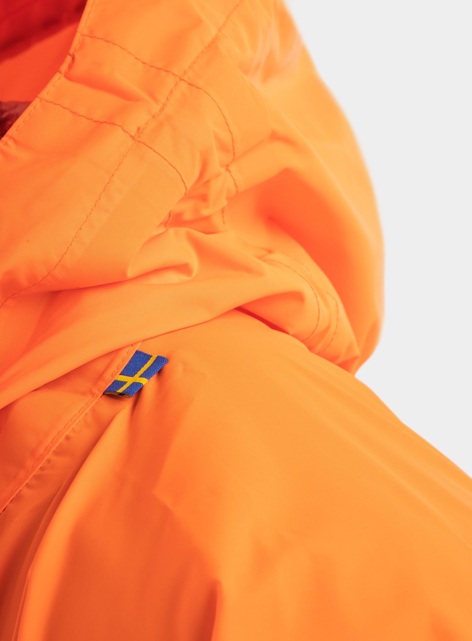 Planinarski ogrtač Fjallraven Poncho - safety orange