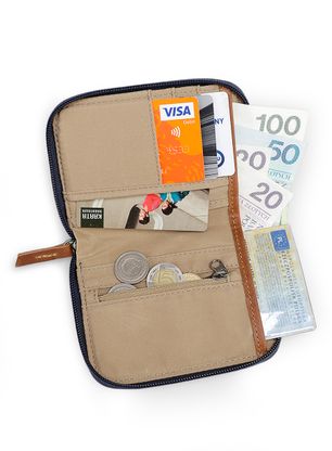 Novčanik Fjallraven Zip Wallet - navy