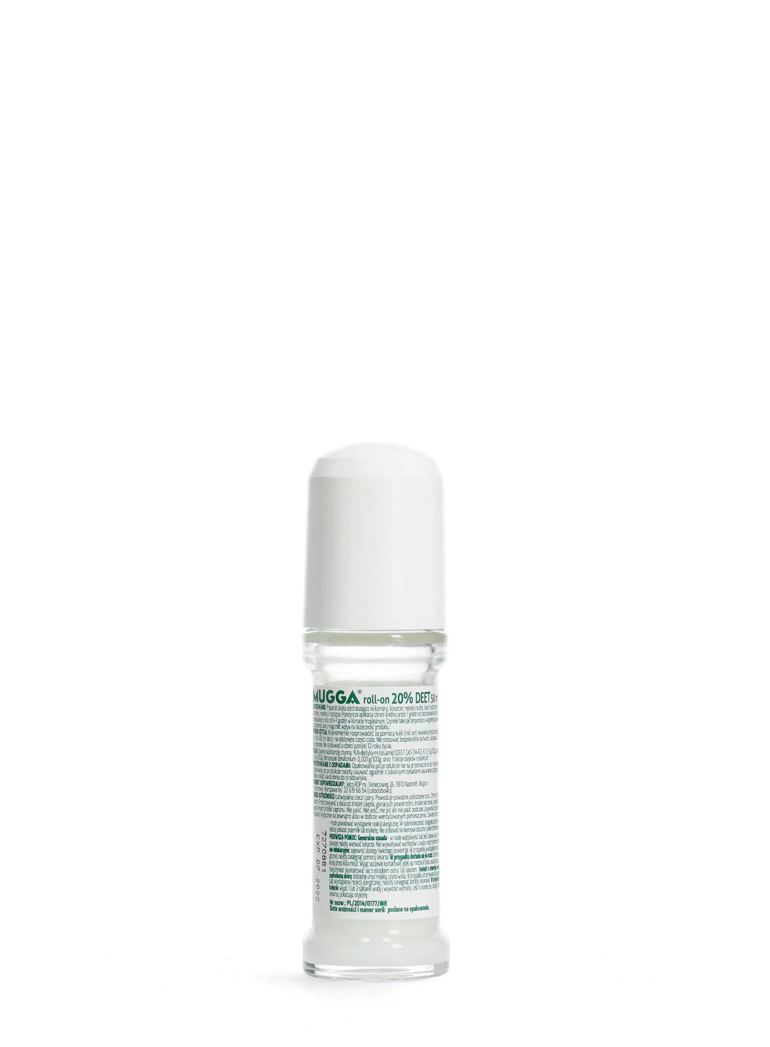 Sredstvo protiv komaraca i krpelja MUGGA Roll-On 20% 50 ml