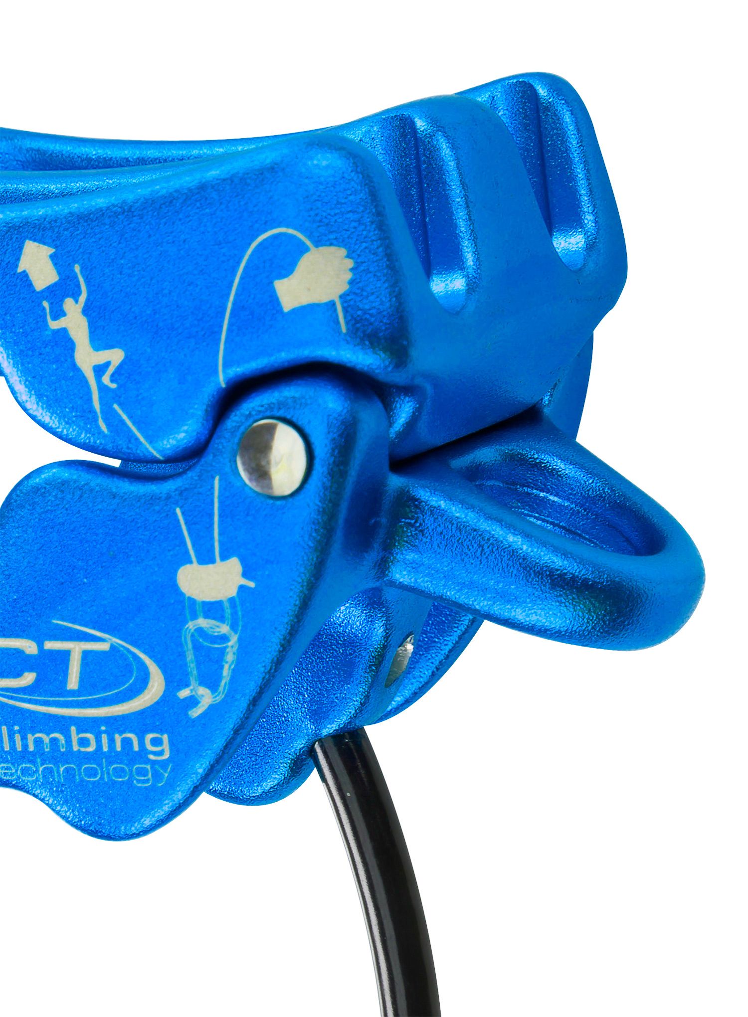 Spravica za osiguranje i spuštanje Climbing Technology/SKYLOTEC Be-Up - blue/blue